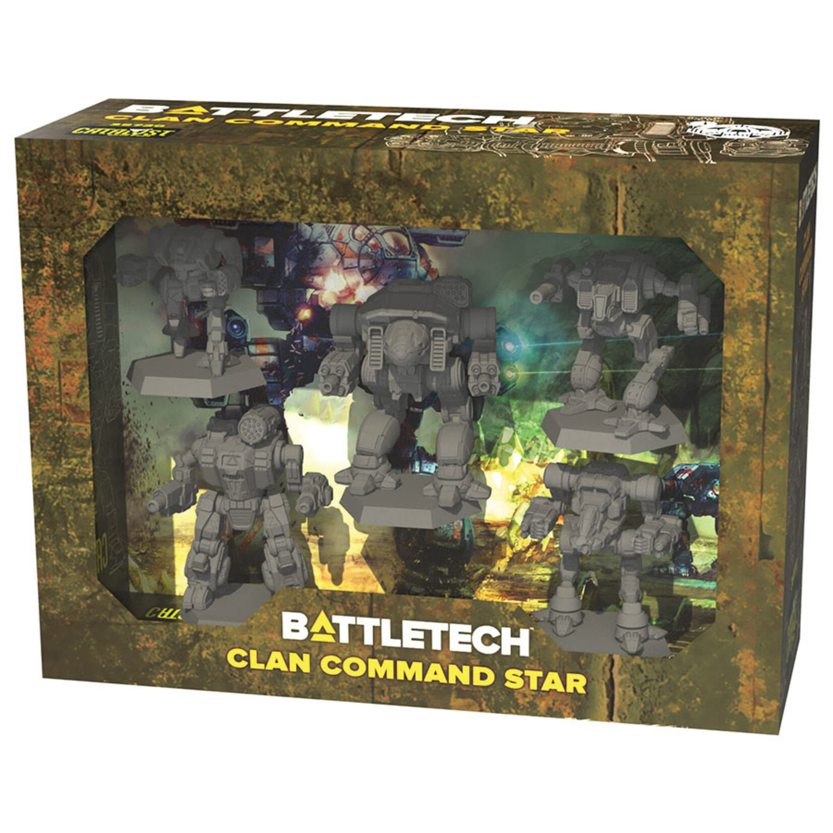 CATALYST GAME LABS BattleTech: Miniature ForcePack - Clan Command Star