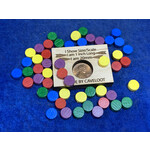 Chessex Round Wood Game Markers 50/Bag