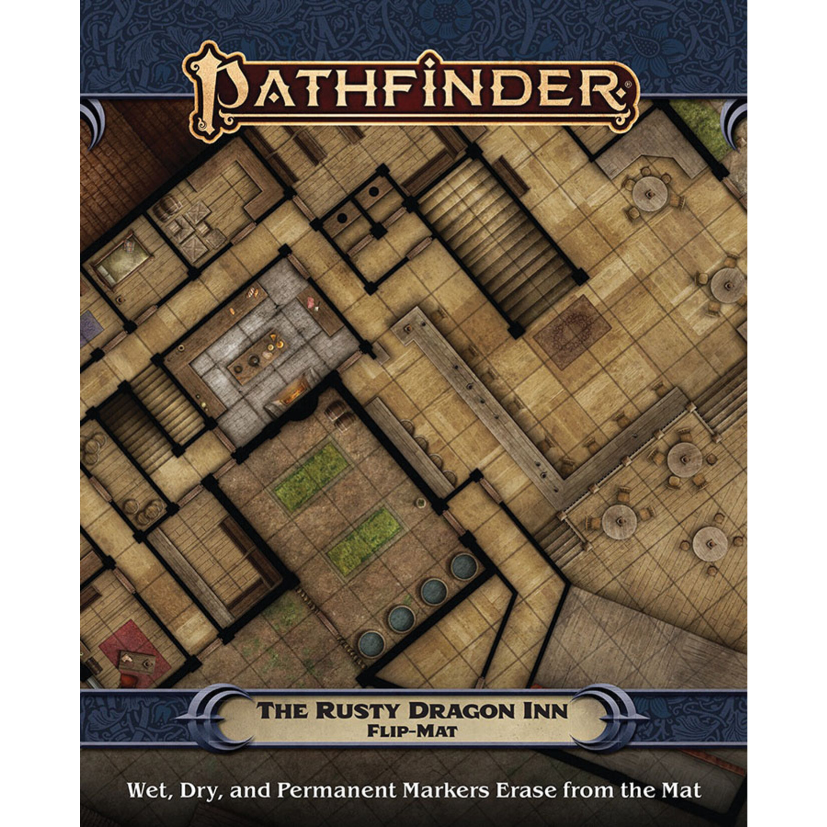 Paizo Pathfinder RPG: Flip-Mat - The Rusty Dragon Inn