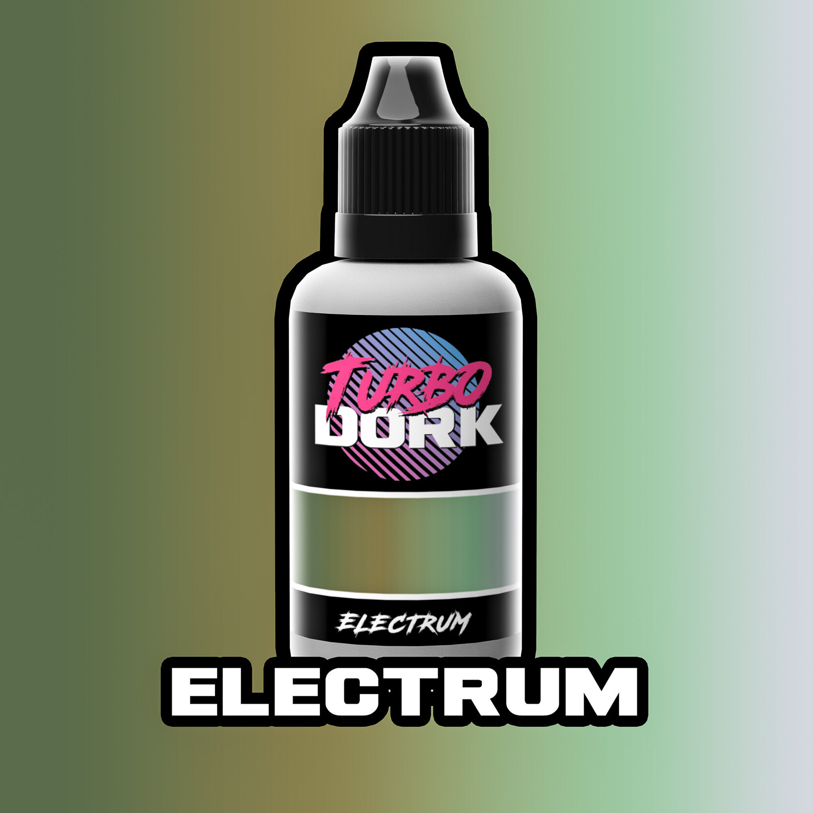 Turbo Dork Colorshift Acrylic- Electrum, 20ml.