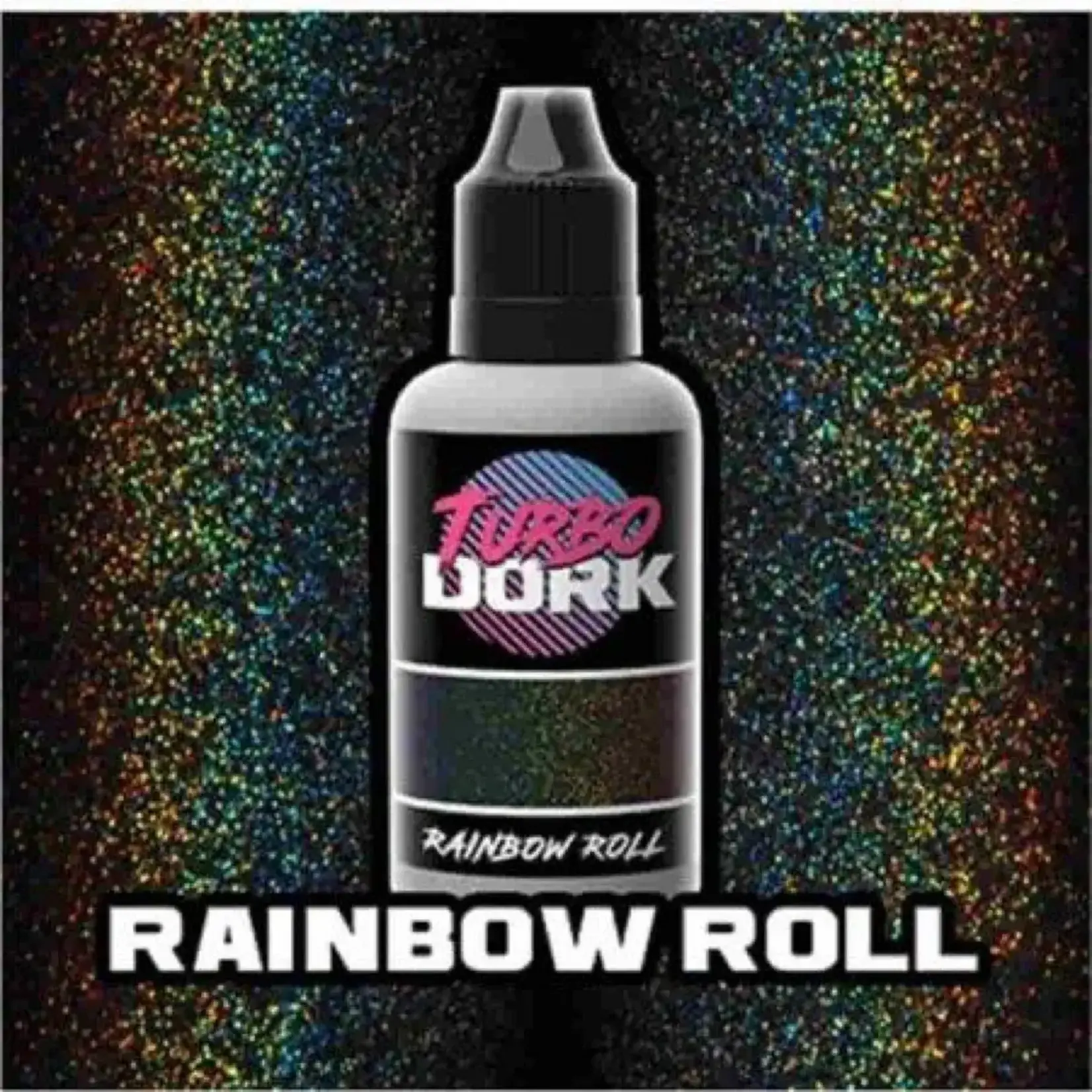 Turbo Dork Metallic Acrylic- Rainbow Roll, 20ml.