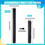 Black Adjustable Playmat/artwork Tube (pickup only)