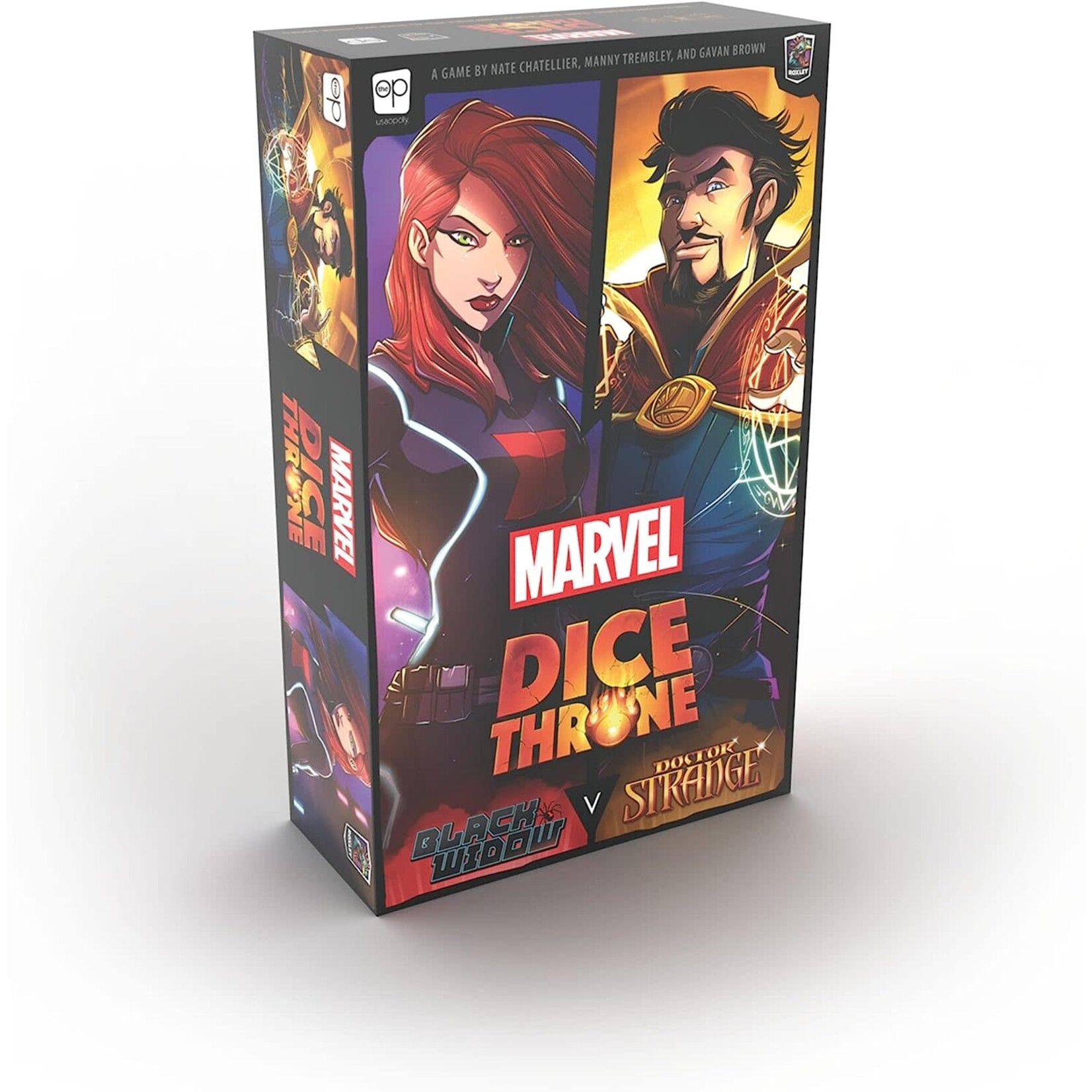 Usaopoly Marvel Dice Throne: 2-Hero Box 2 (Black Widow & Doctor Strange)