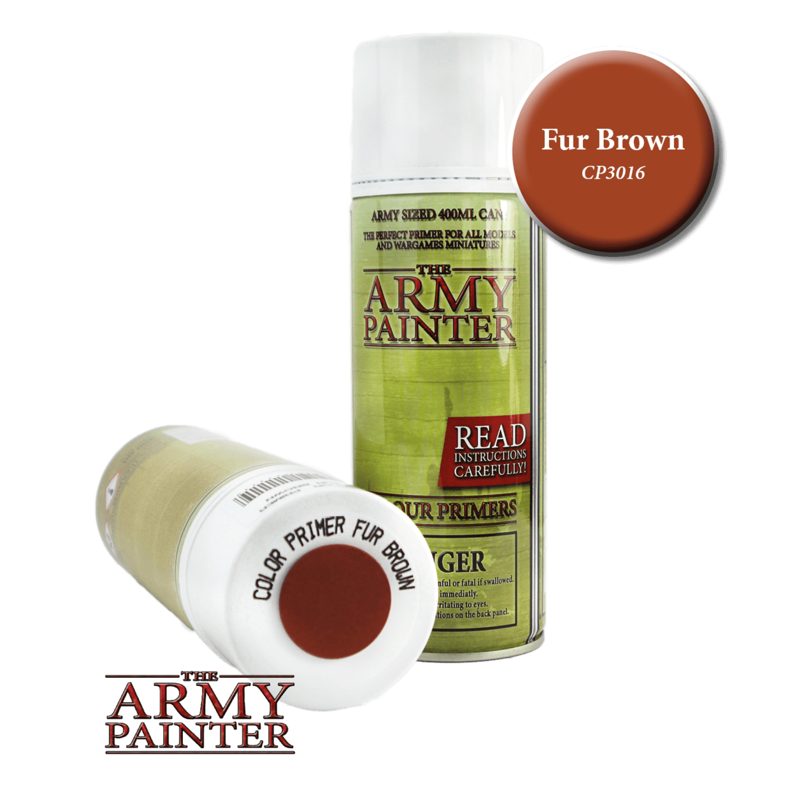 Army Painter Colour Primer: Fur Brown