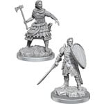 Games Workshop D&D Unpainted Minis Wv21 Human Fighters