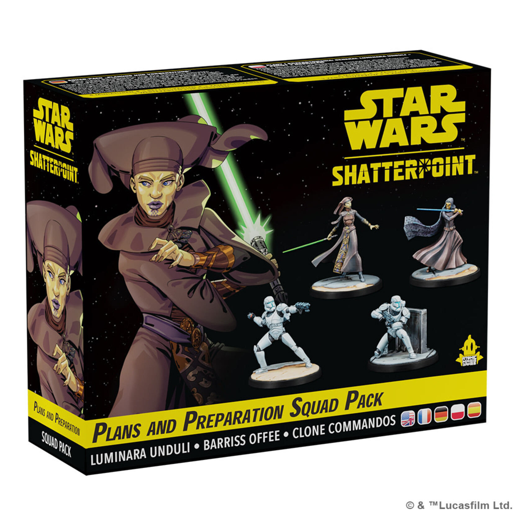 Star Wars Shatterpoint -  PLANS AND PREPARATION Squad Pack