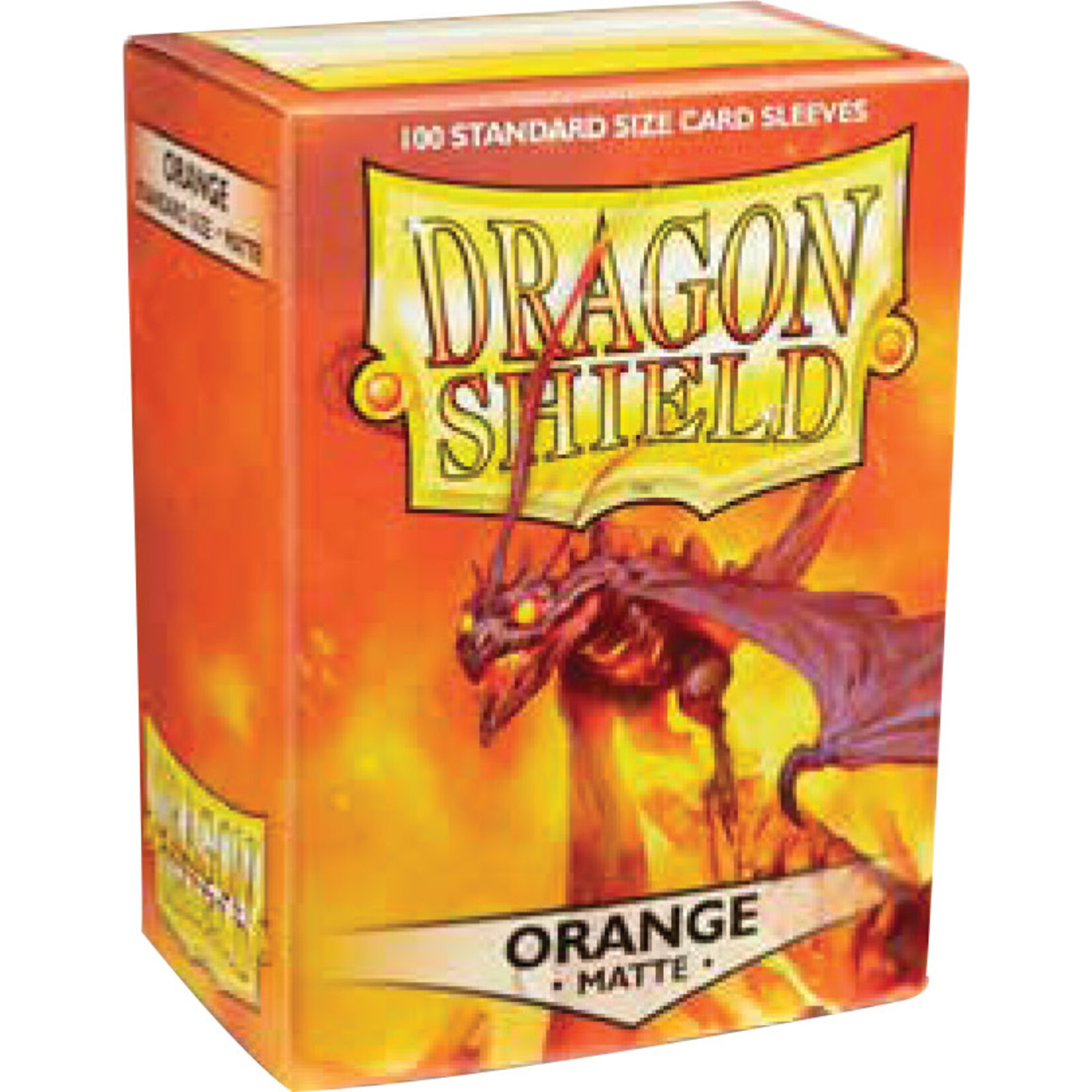 Arcane Tinmen Dragon Shields: (100) Matte Orange