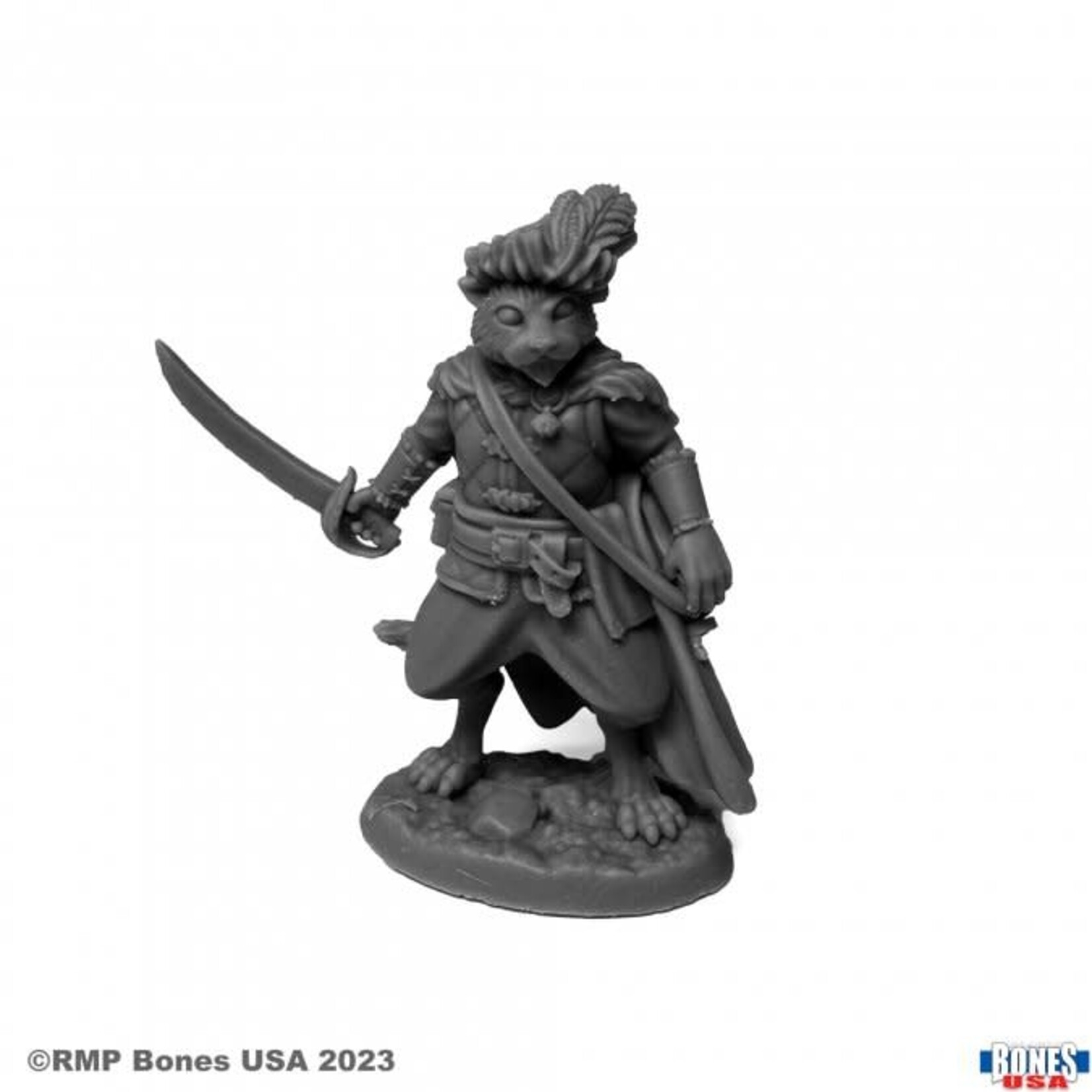 Reaper Miniatures Gerard, Catfolk Bard