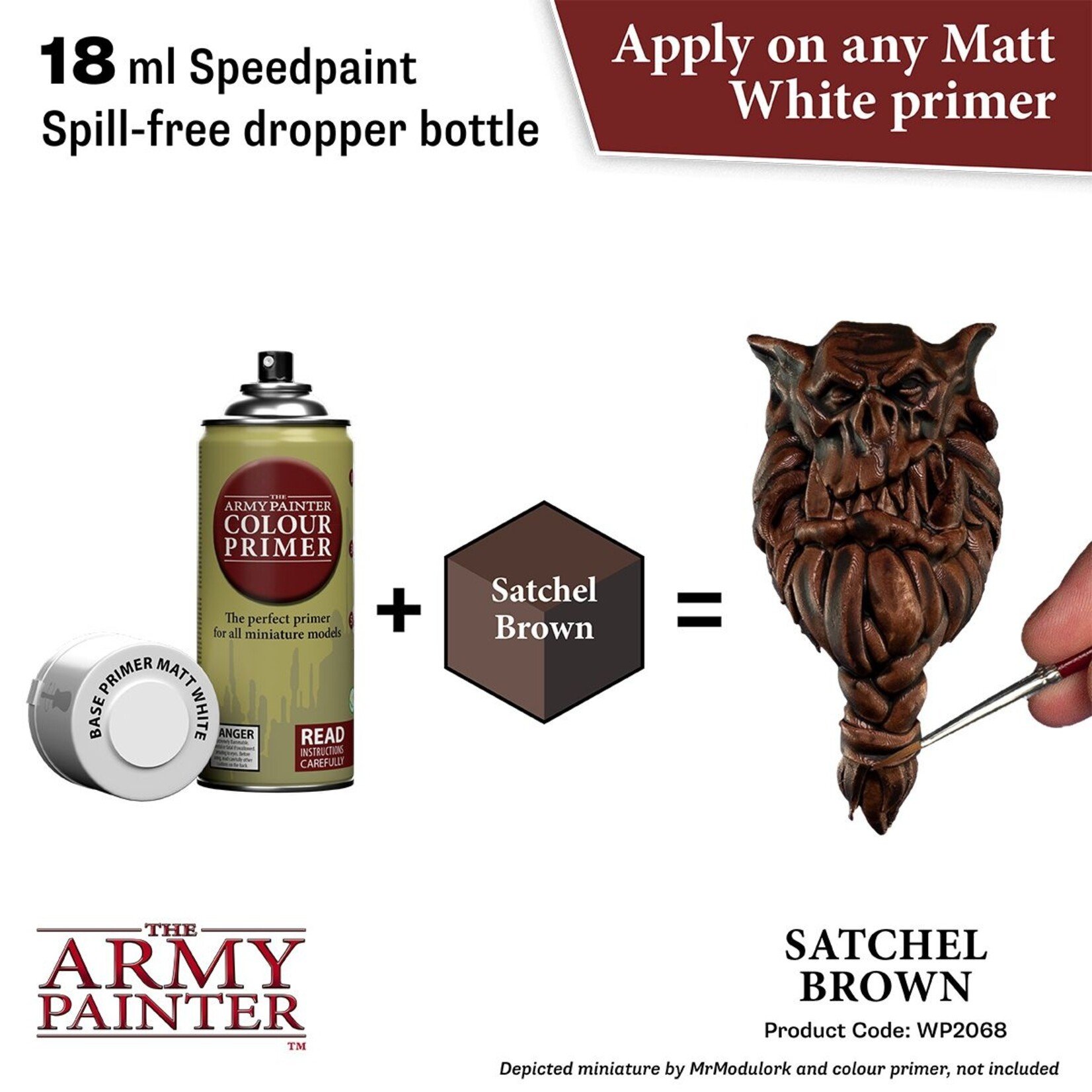 Army Painter Warpaints: Speedpaint Satchel Brown