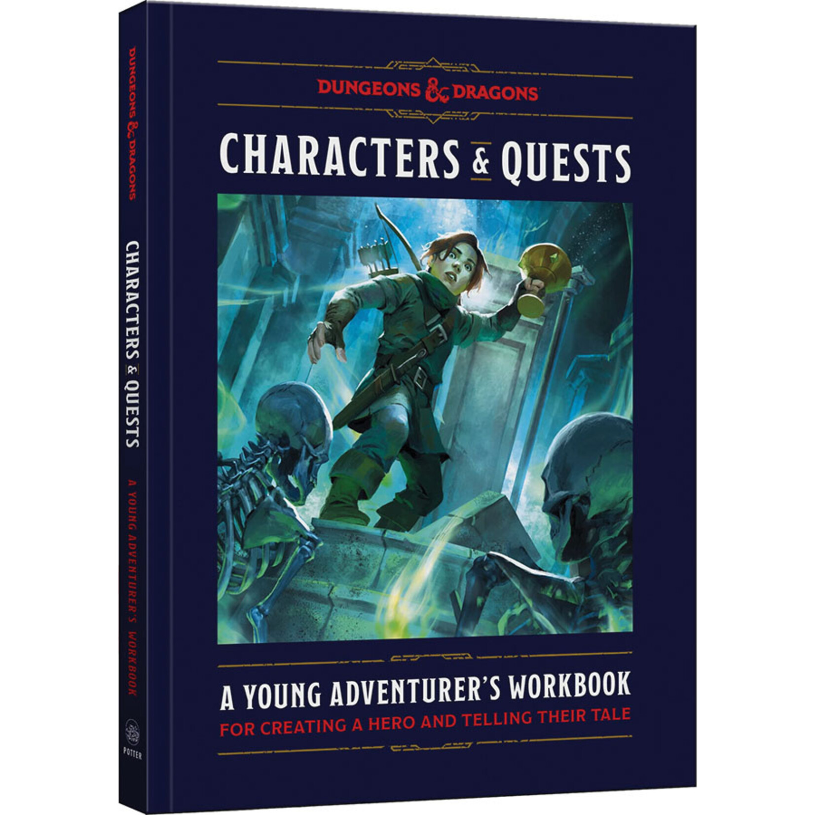 Wizards of the Coast Dungeons & Dragons RPG: A Young Adventurer's Guide - Characters and Quests (Hardcover)