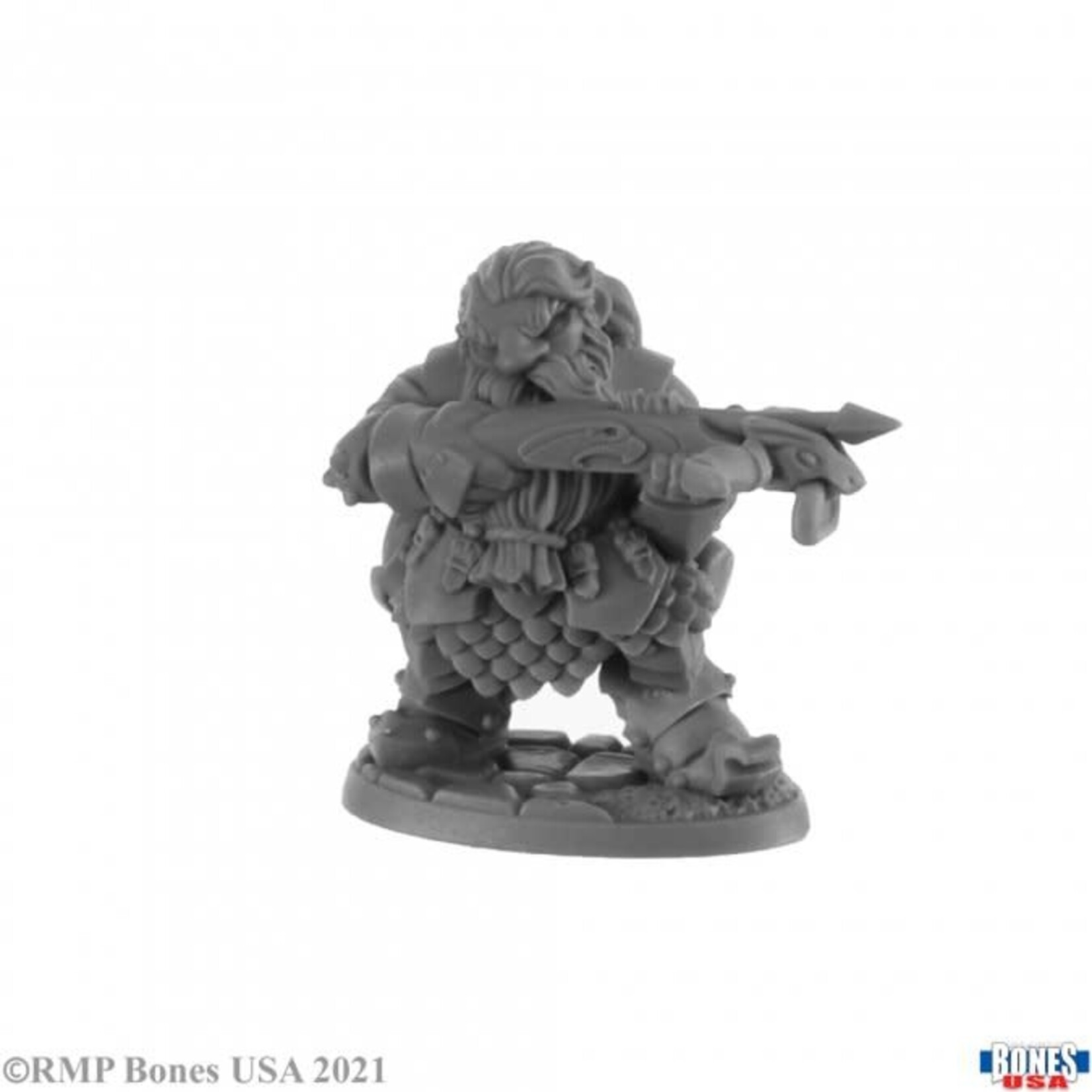 Reaper Miniatures Berg Ironthorn, Dwarf Crossbowman