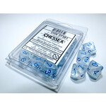 Chessex Borealis Icicle/light blue Set of Ten d10s