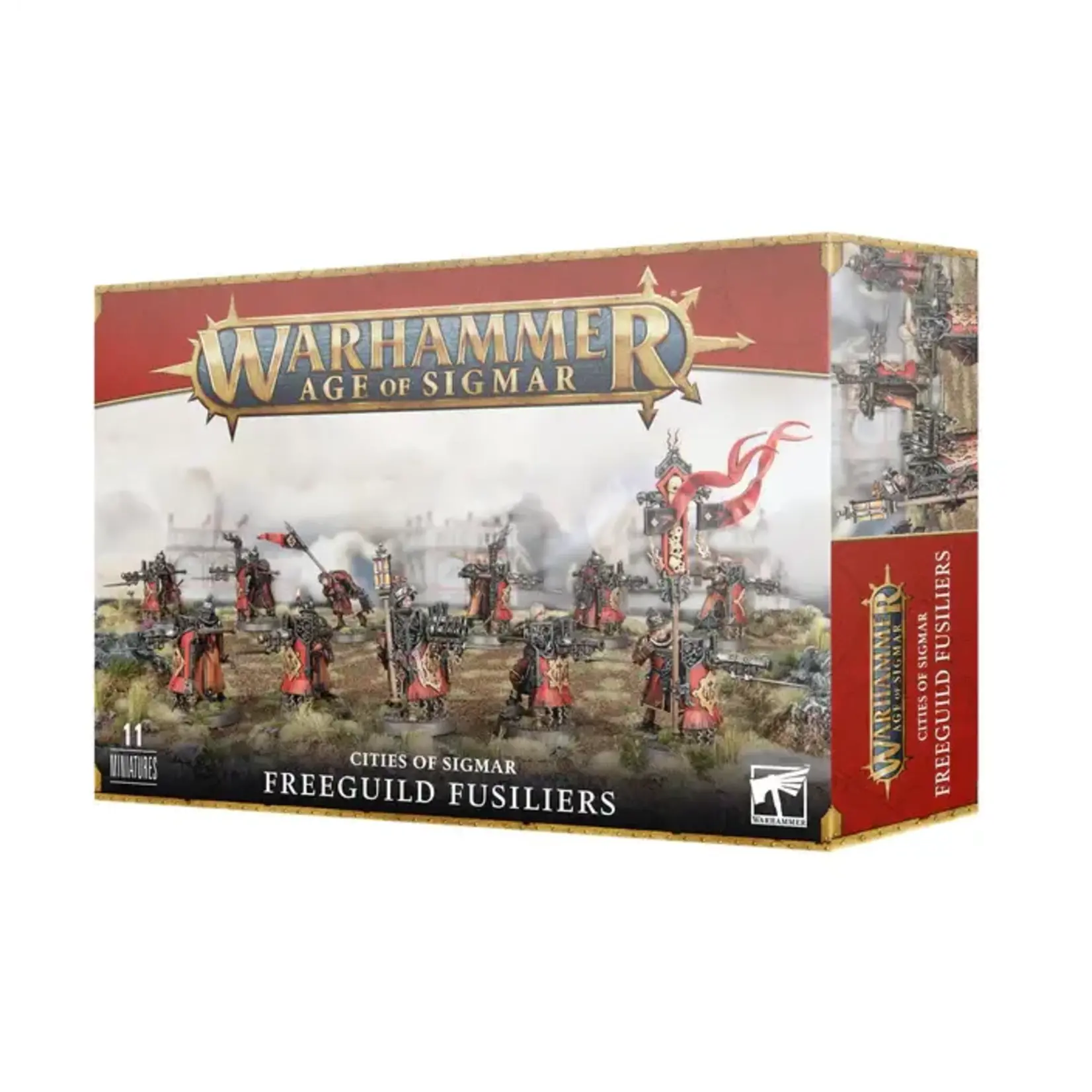 Games Workshop Age of Sigmar: Cities Of Sigmar: Freeguild Fusiliers