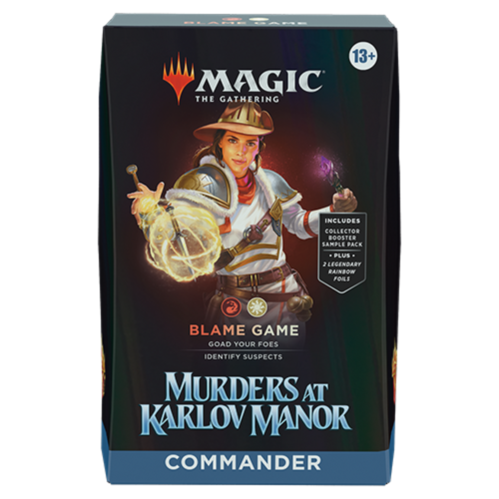 Wizards of the Coast Magic the Gathering CCG: Murders at Karlov Manor Commander Deck  - Blame Game
