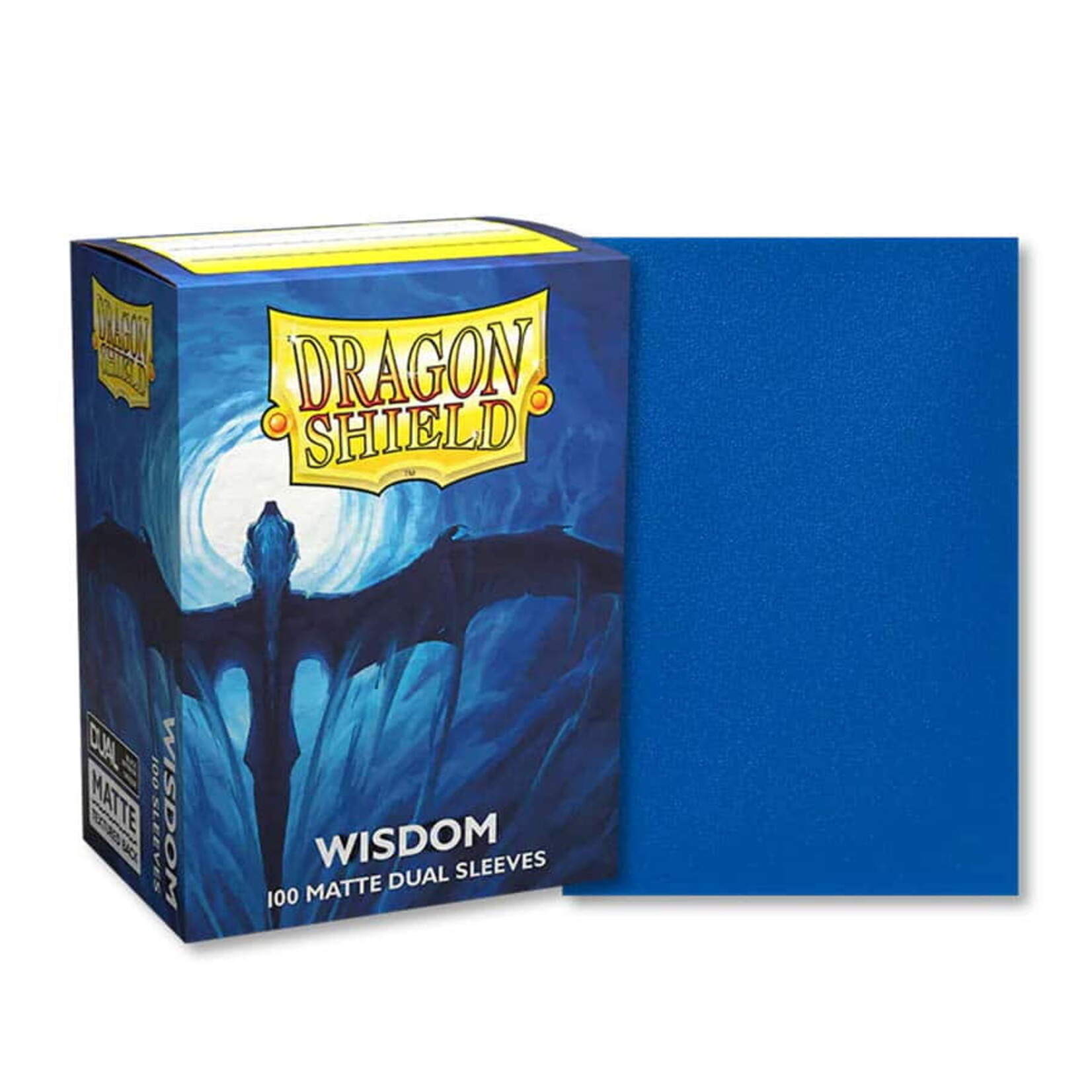 Arcane Tinmen Dragon Shields: (100) Matte Dual - Wisdom (DISPLAY 10)