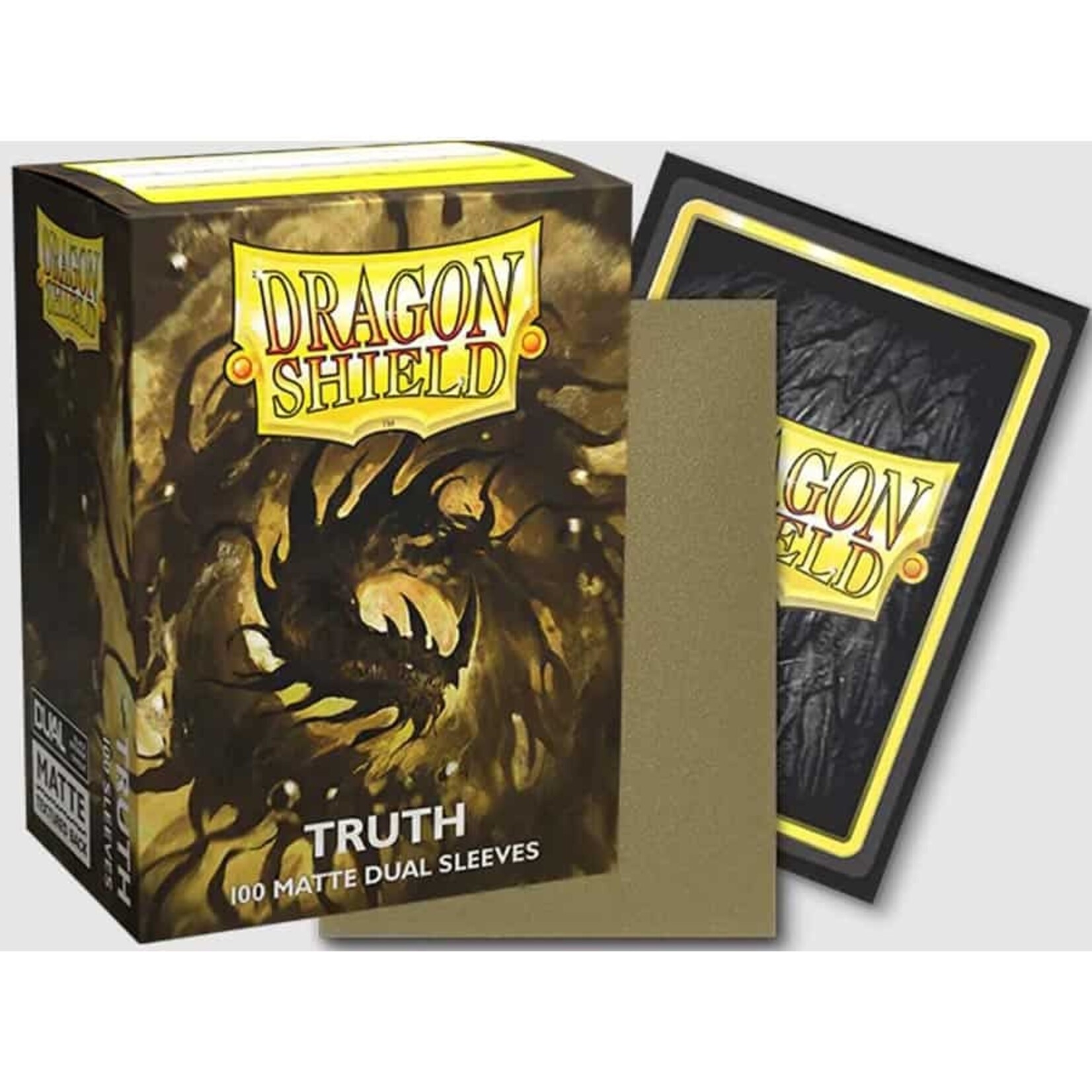 Arcane Tinmen Dragon Shield Sleeves Dual Matte Truth 100Ct
