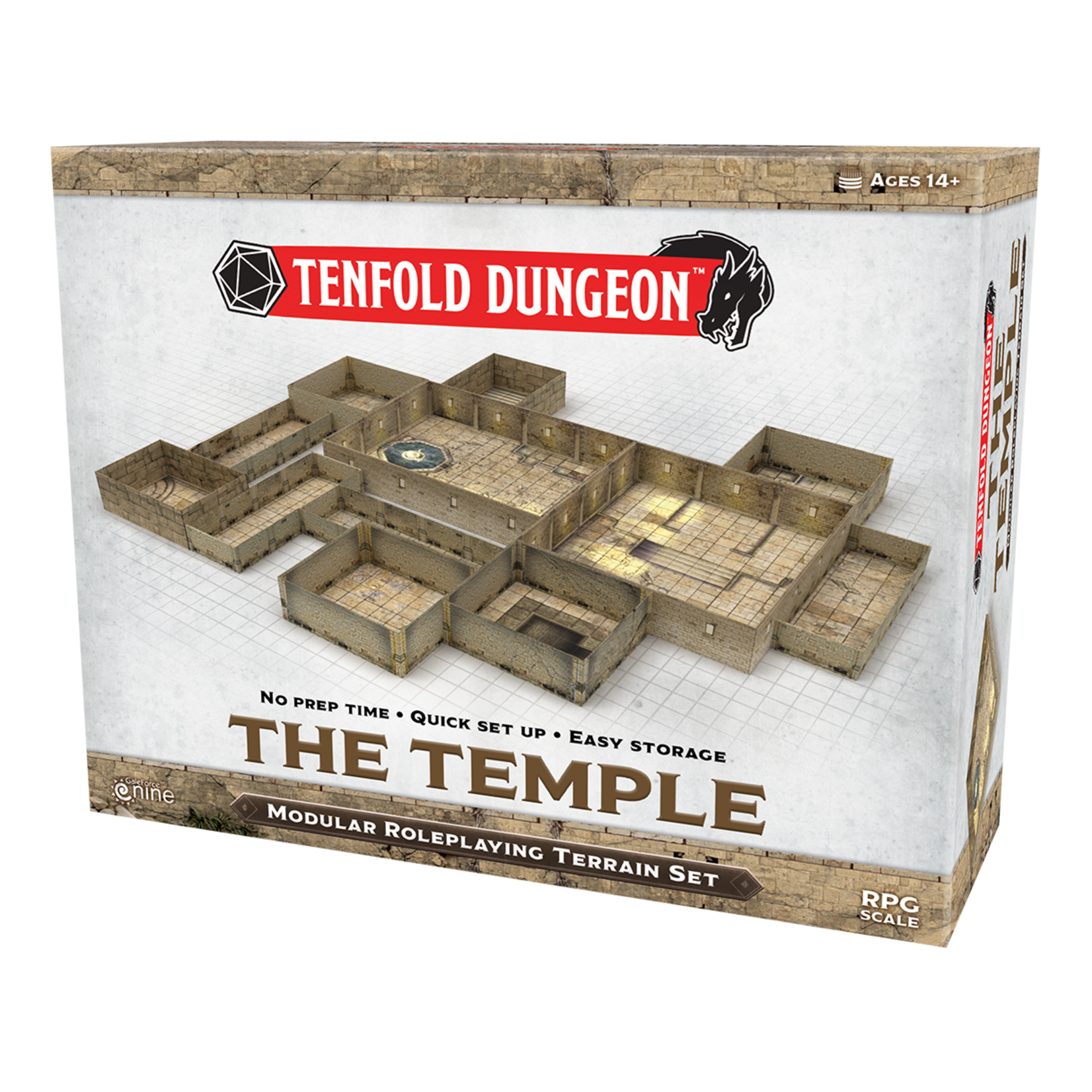 Gale Force Nine GF9: Tenfold Dungeon: Temple