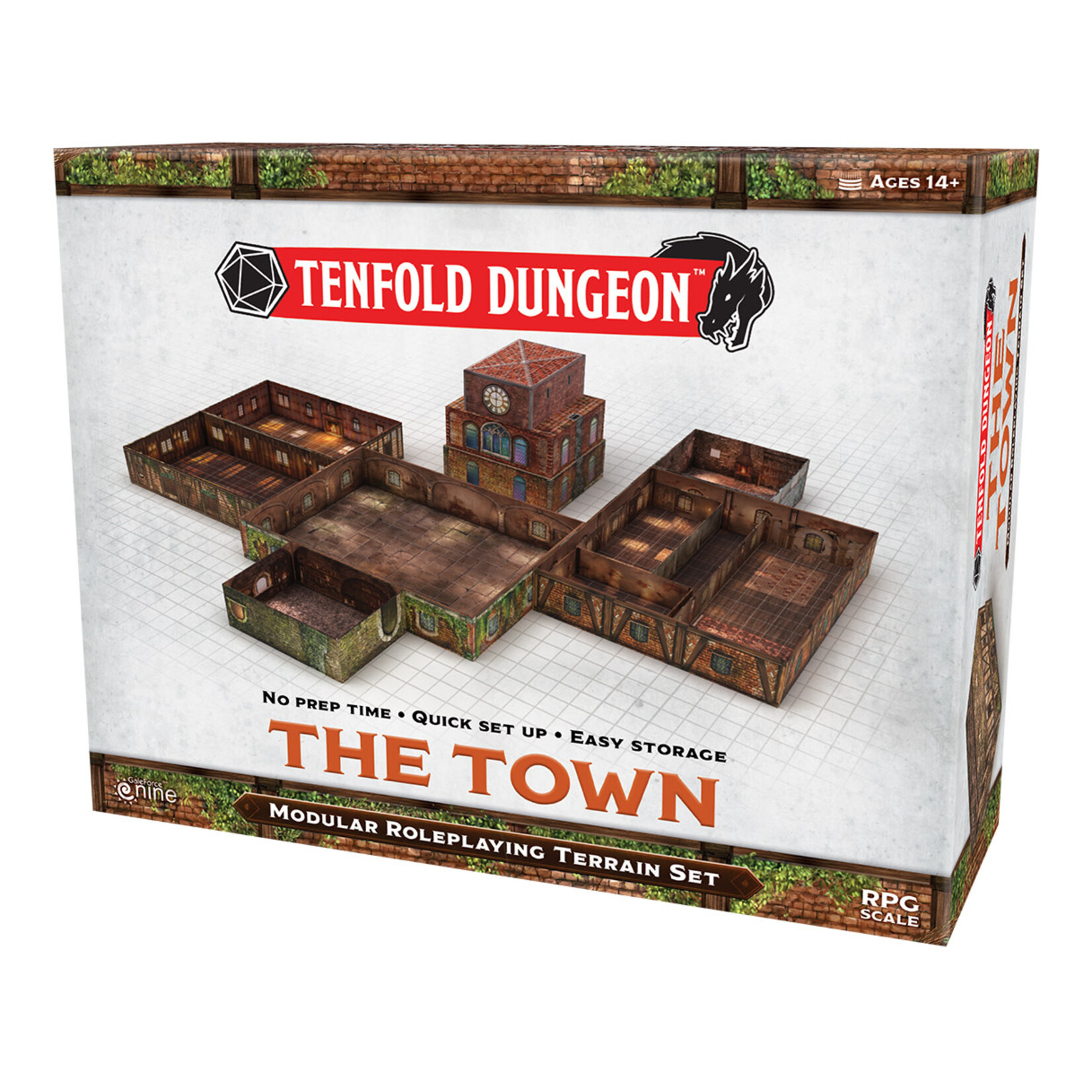 Gale Force Nine Tenfold Dungeon: Town (5E)