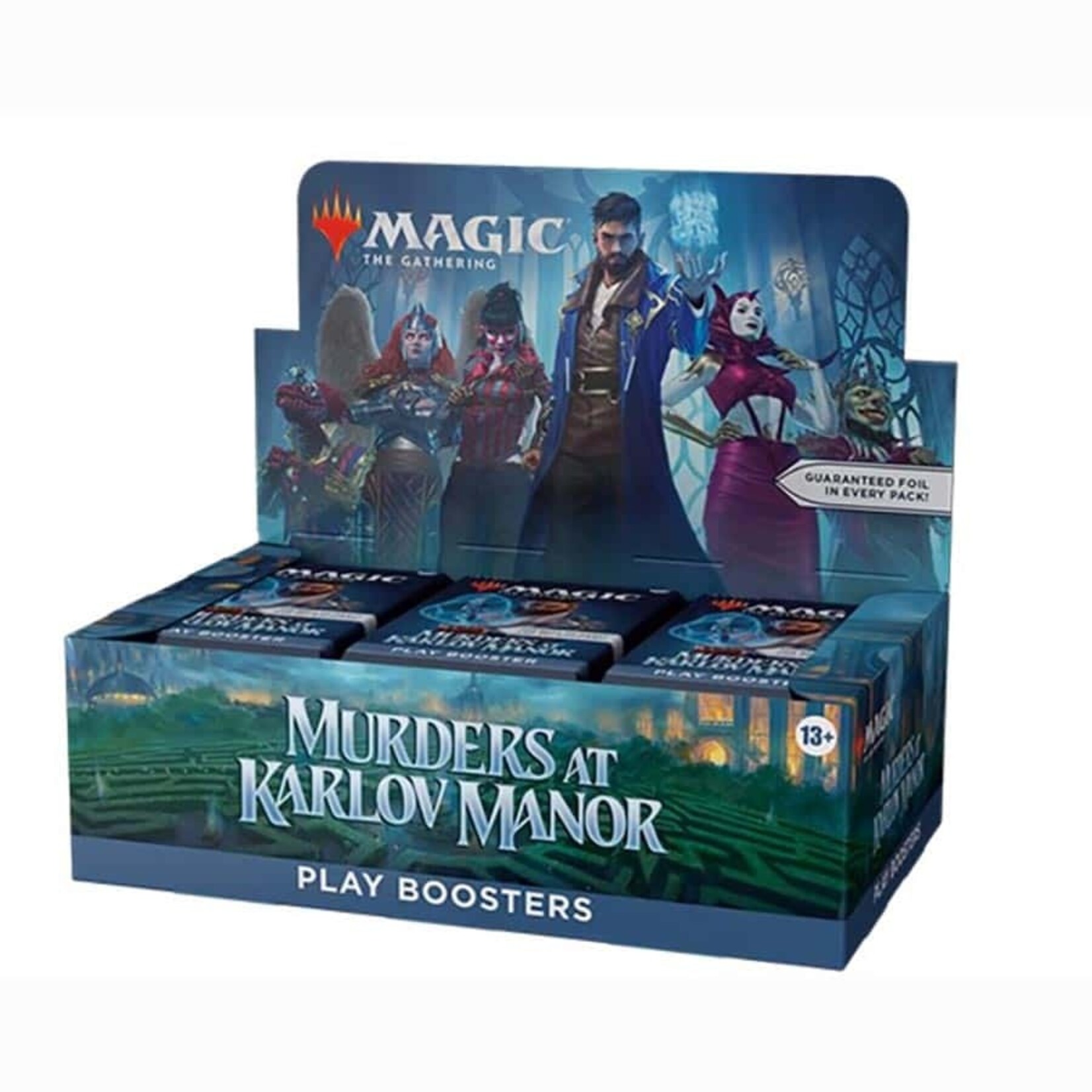 Wizards of the Coast Magic the Gathering CCG: Murders at Karlov Manor Play Booster Display (36)