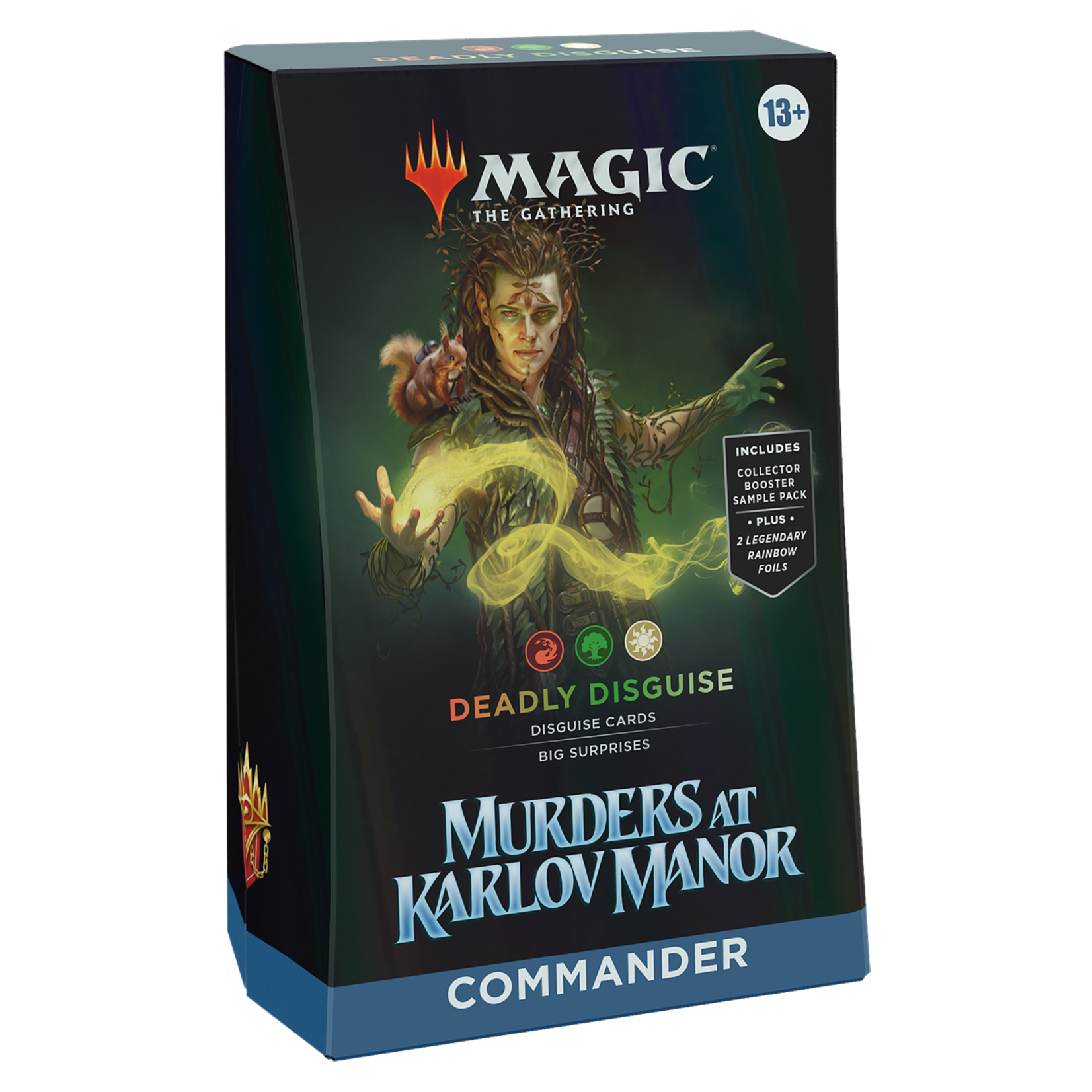 Wizards of the Coast Magic the Gathering CCG: Murders at Karlov Manor Commander Deck  - Deadly Disguise