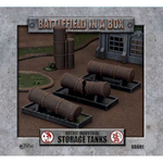 Gale Force Nine Battlefield in a Box: Gothic Industrial - Storage Tanks (4) 30mm