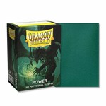 Dragon Shields: (100) Matte Dual - Metallic Green / Power
