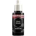 Army Painter Warpaints: Fanatic Acrylic Matt Black