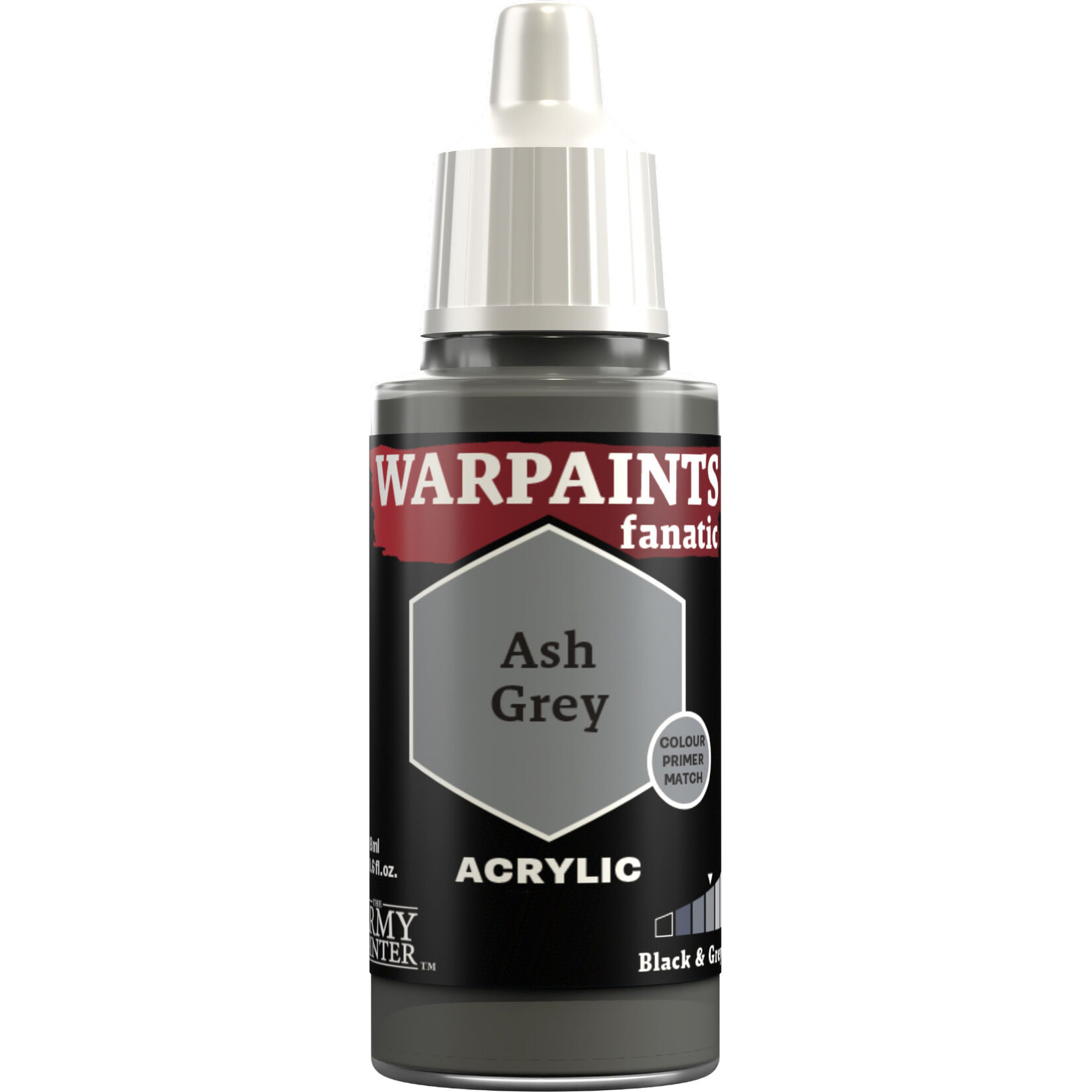 Army Painter Warpaints: Fanatic Acrylic Ash Grey