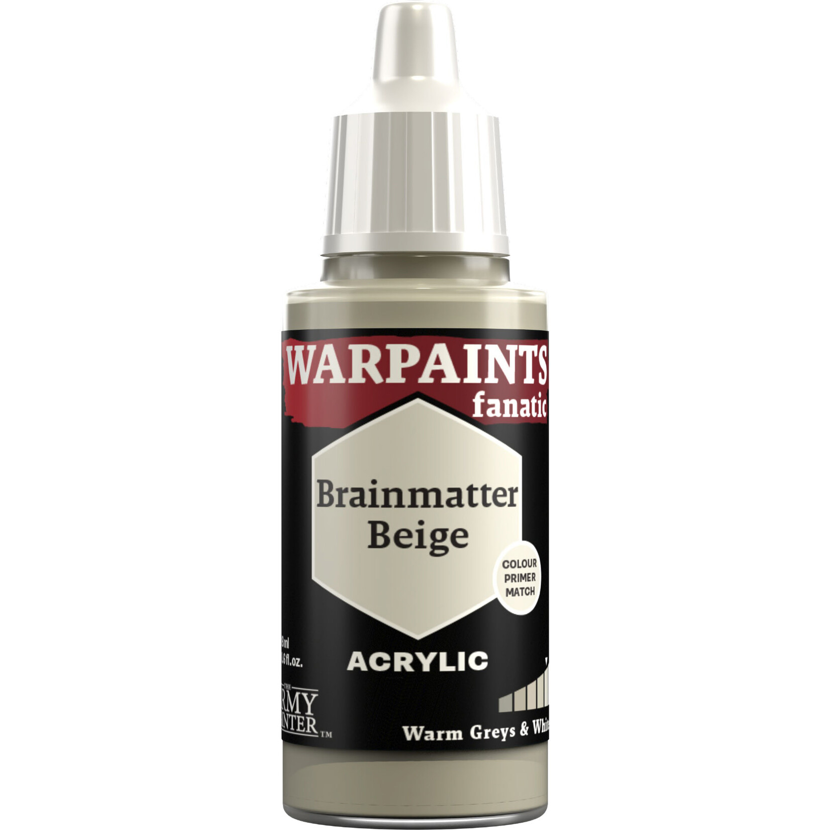 Army Painter Warpaints: Fanatic Acrylic Brainmatter Beige