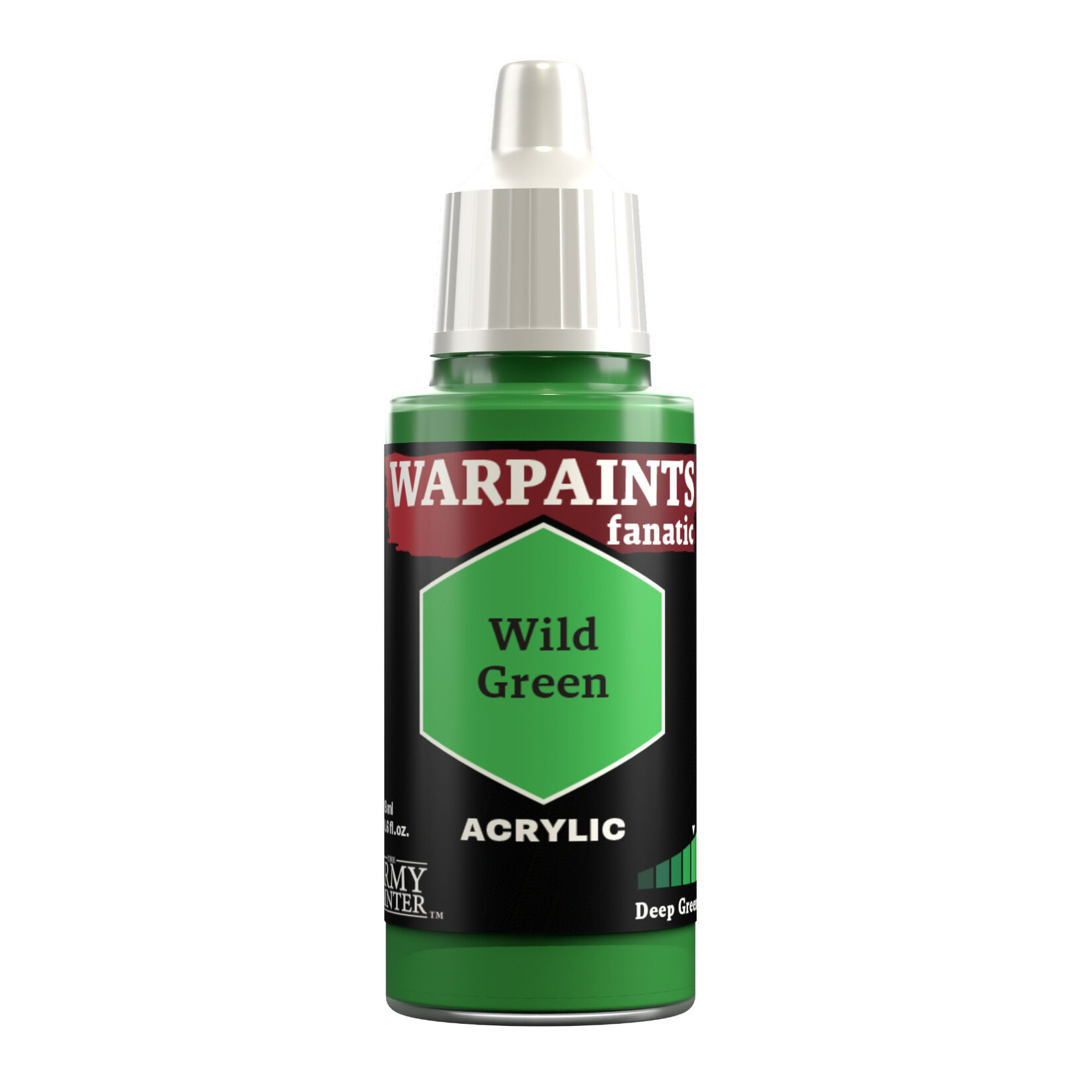 Army Painter Warpaints: Fanatic Acrylic Wild Green