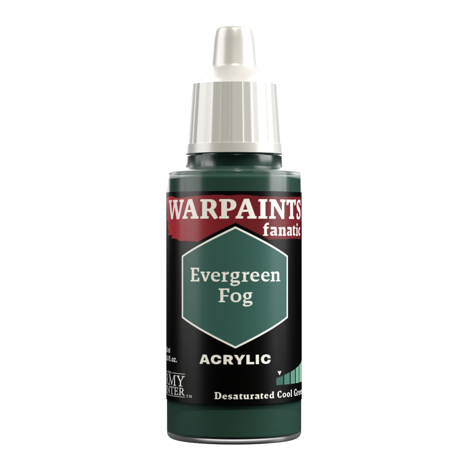 Army Painter Warpaints: Fanatic Acrylic Evergreen Fog