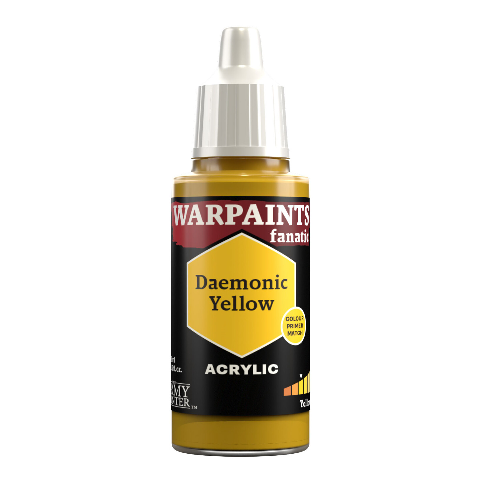Army Painter Warpaints: Fanatic Acrylic Daemonic Yellow