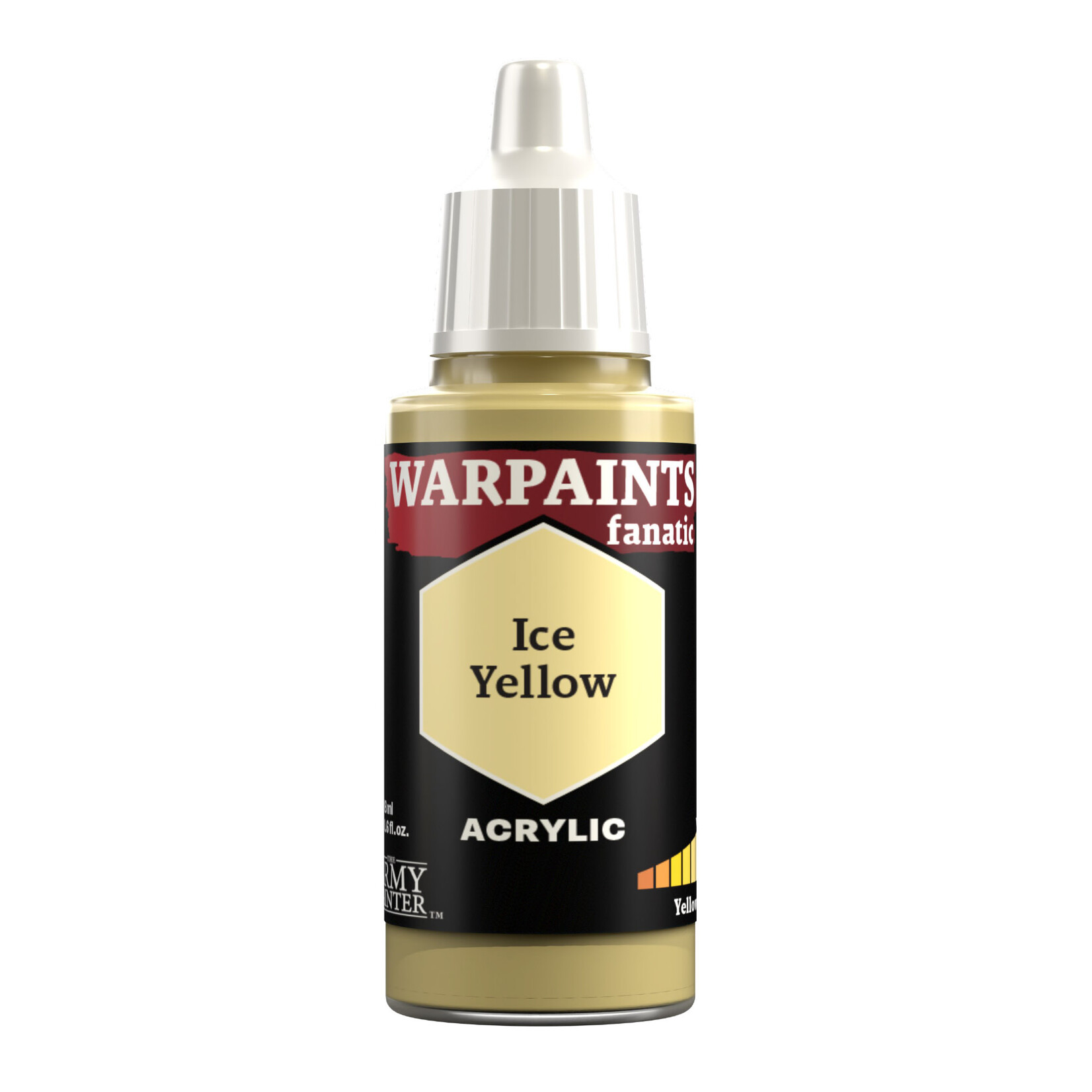 Army Painter Warpaints: Fanatic Acrylic Ice Yellow