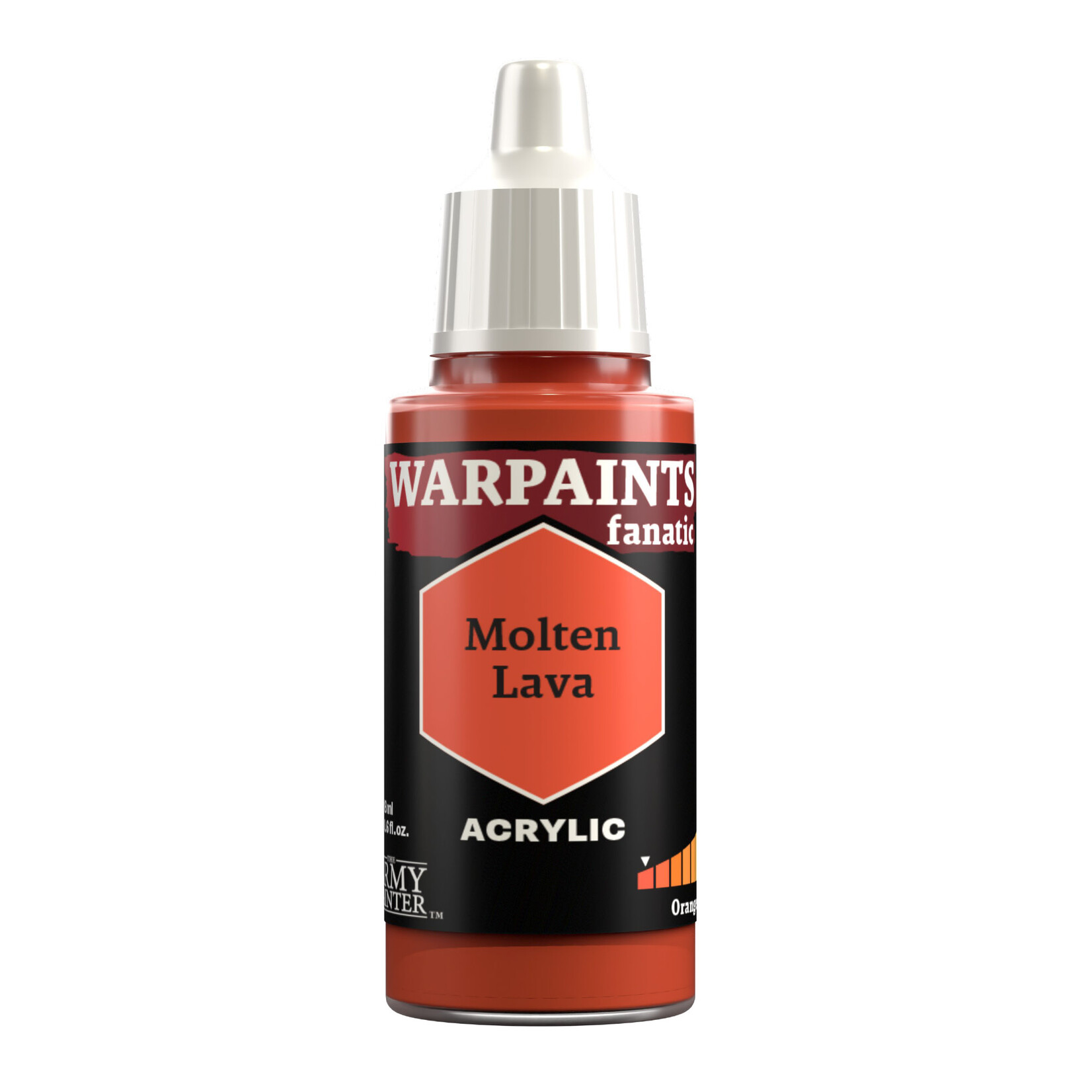 Army Painter Warpaints: Fanatic Acrylic Molten Lava