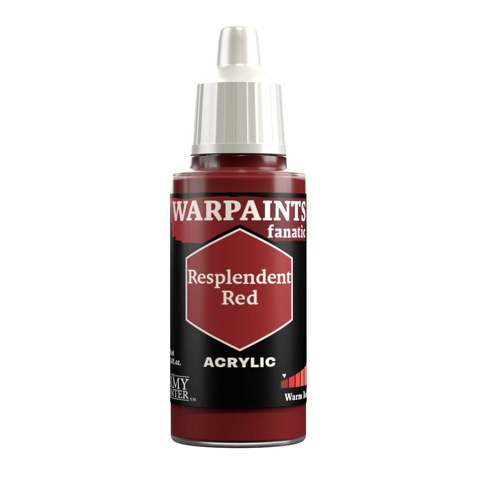 Army Painter Warpaints: Fanatic Acrylic Resplendent Red