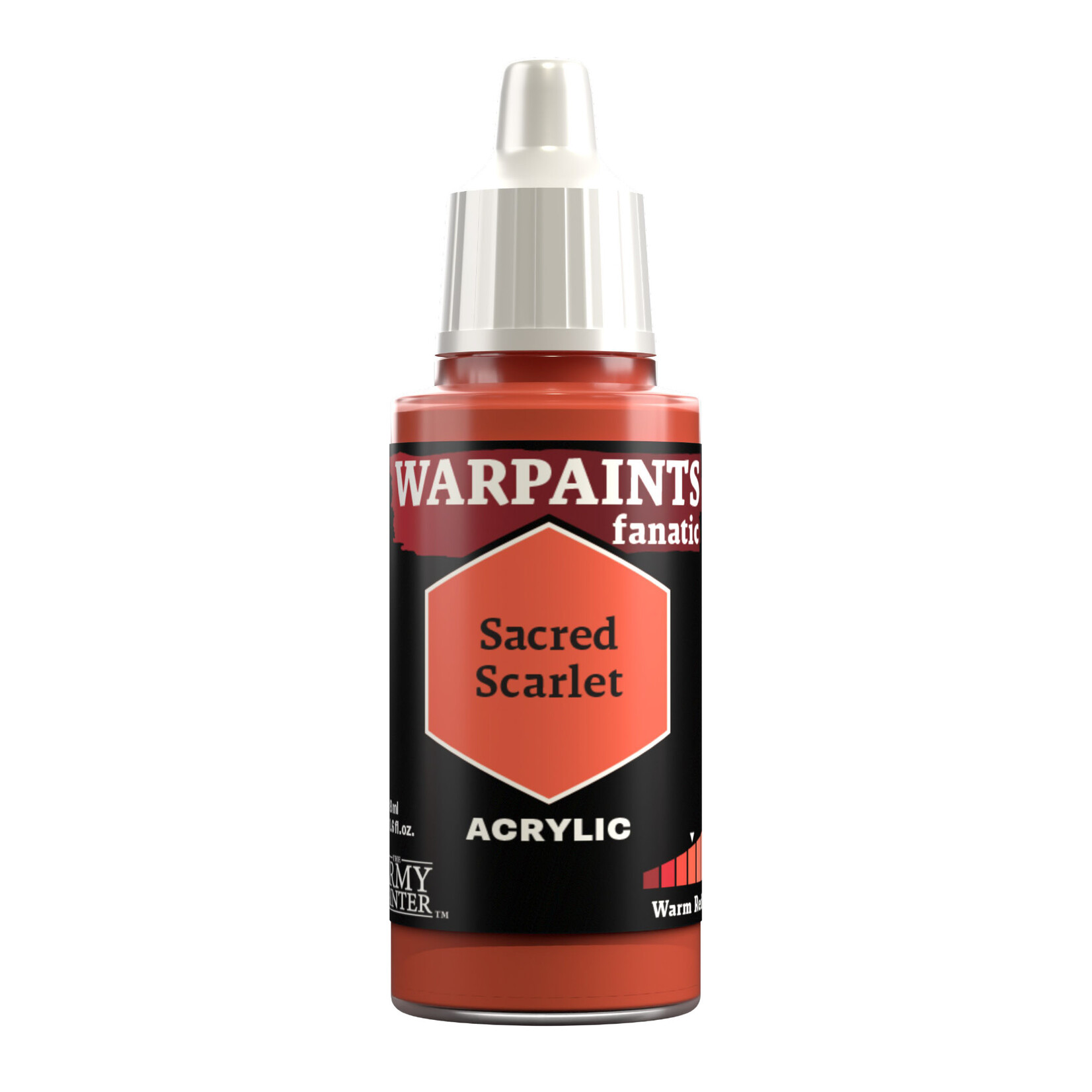 Army Painter Warpaints: Fanatic Acrylic Sacred Scarlet