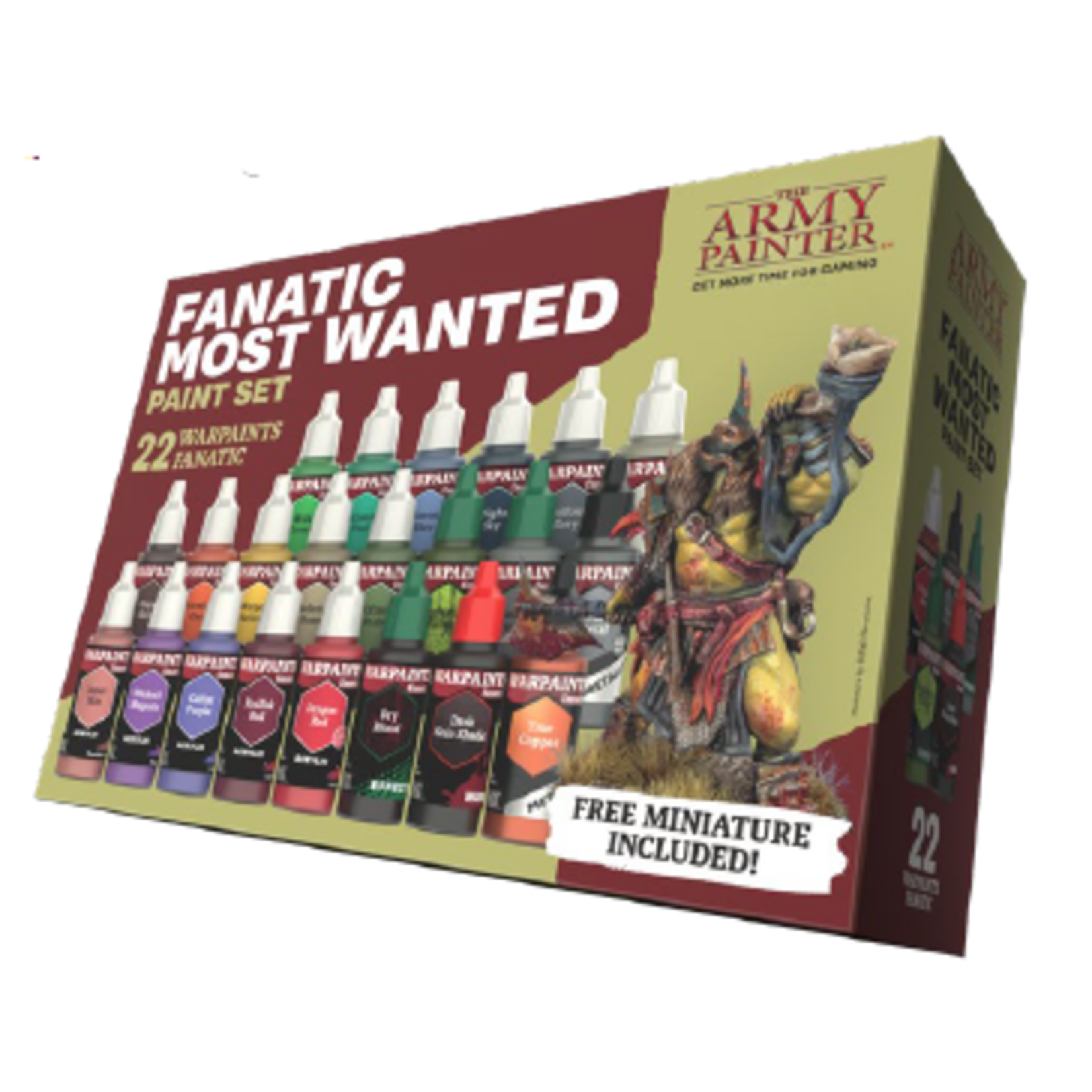 Army Painter Warpaints Fanatic: Most Wanted Paint Set