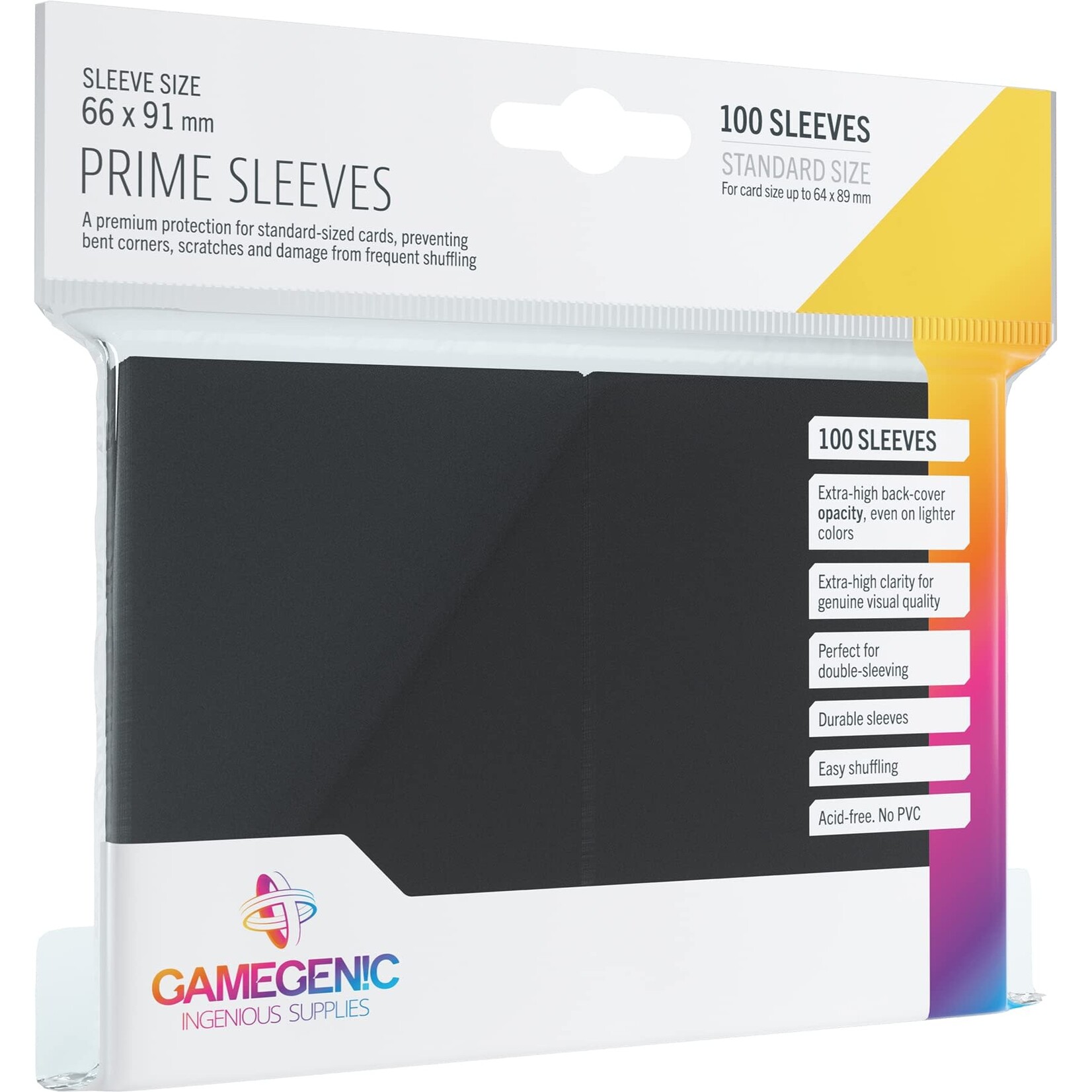 PRIME Sleeves: Black