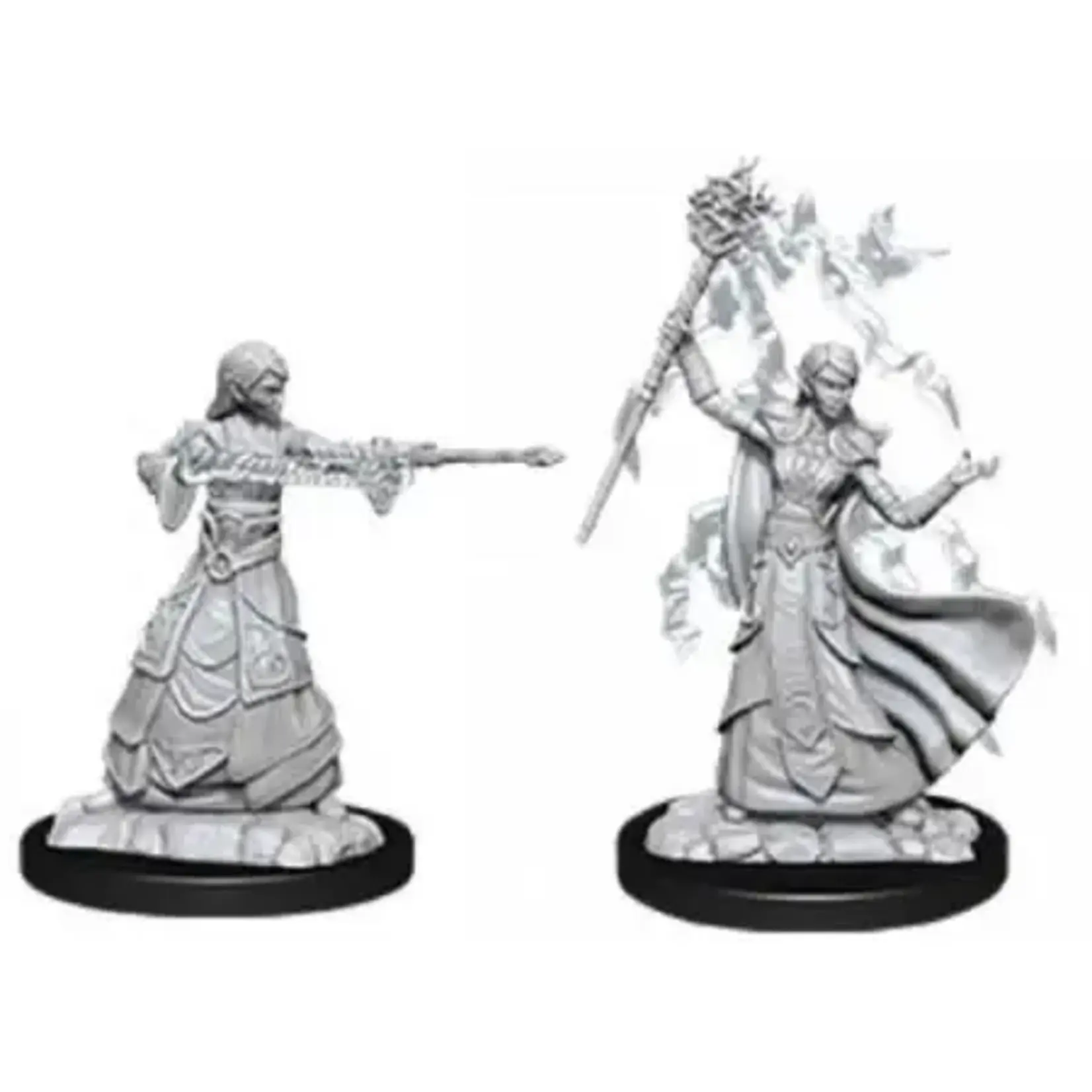 Wizkids DND Unpainted Minis Wave 12 Female Elf Wizard