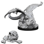 Wizkids Dungeons & Dragons: Nolzur's Marvelous Unpainted Miniatures - W10 Black Dragon Wyrmling