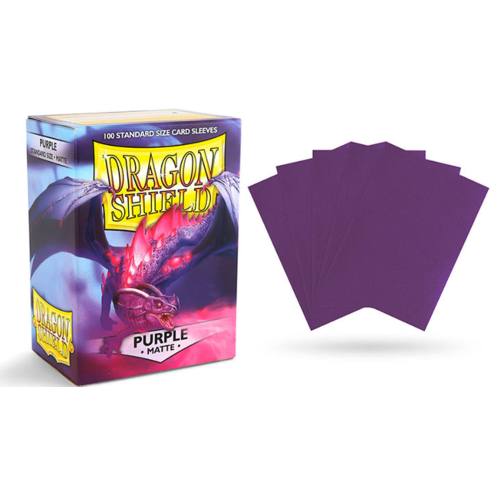 Arcane Tinmen Dragon Shield Sleeves Matte Purple 100Ct