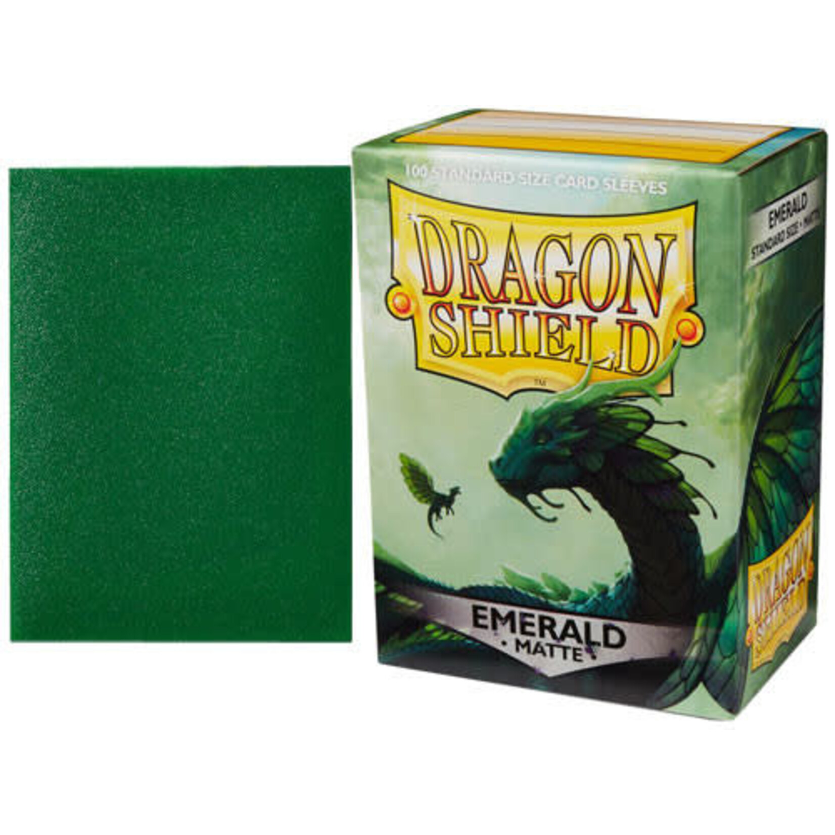 Arcane Tinmen Dragon Shield Sleeves Matte Emerald 100Ct
