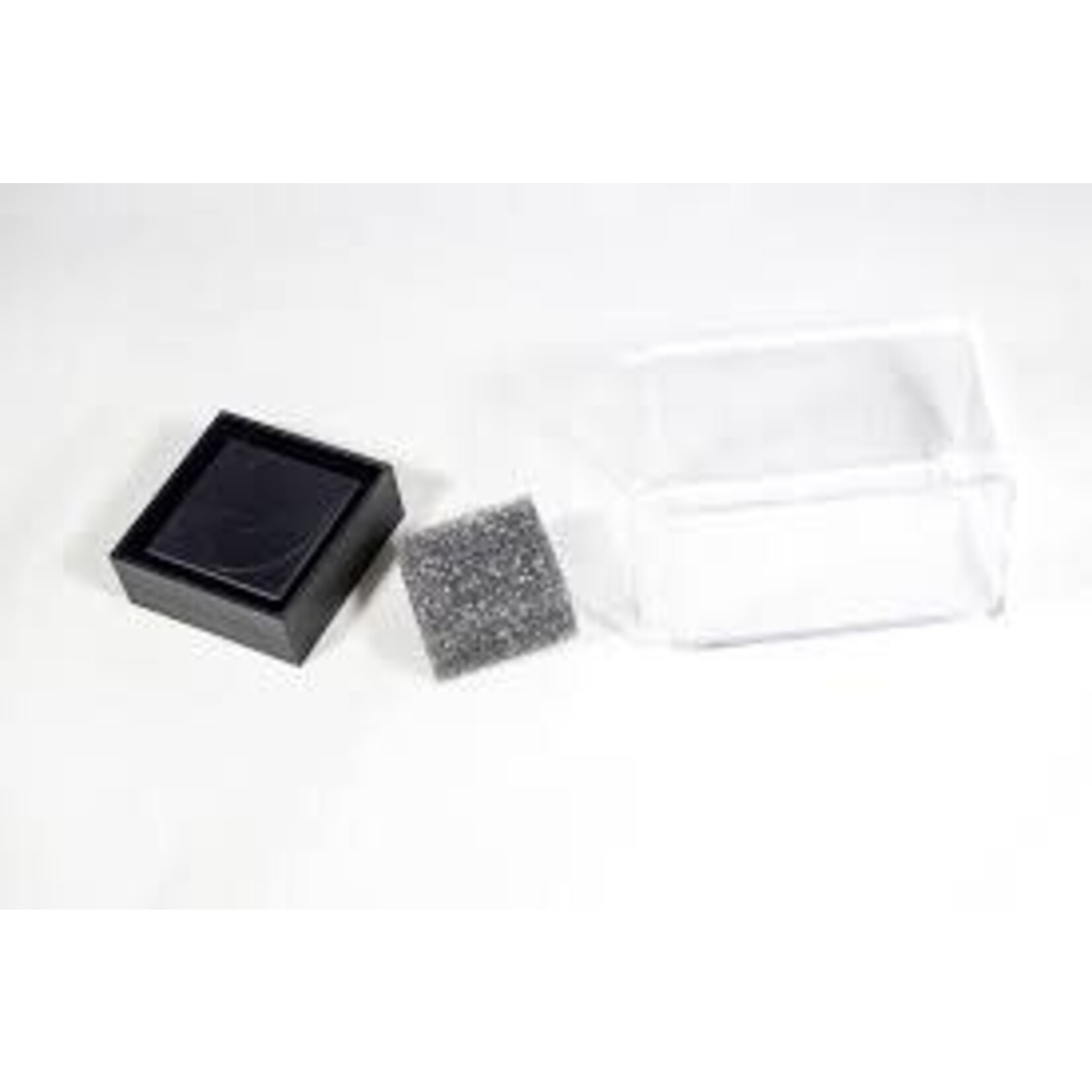 Chessex Empty Crystal Display Box (S) Clear w/Black Lid