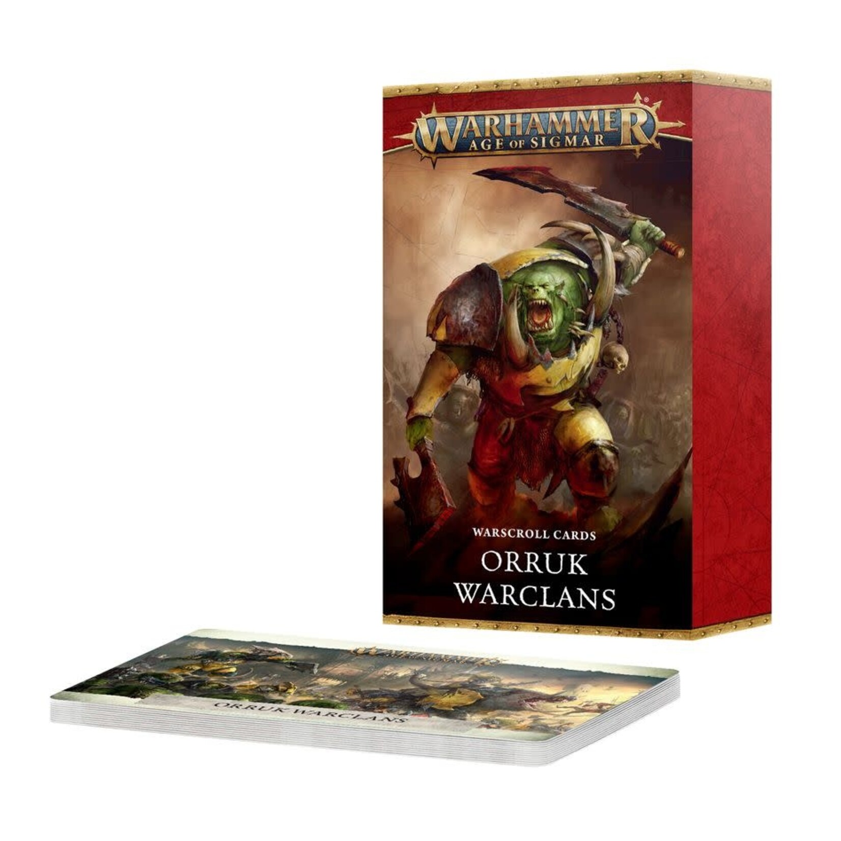 Games Workshop Age of Sigmar: Warscroll Cards: Orruk Warclans