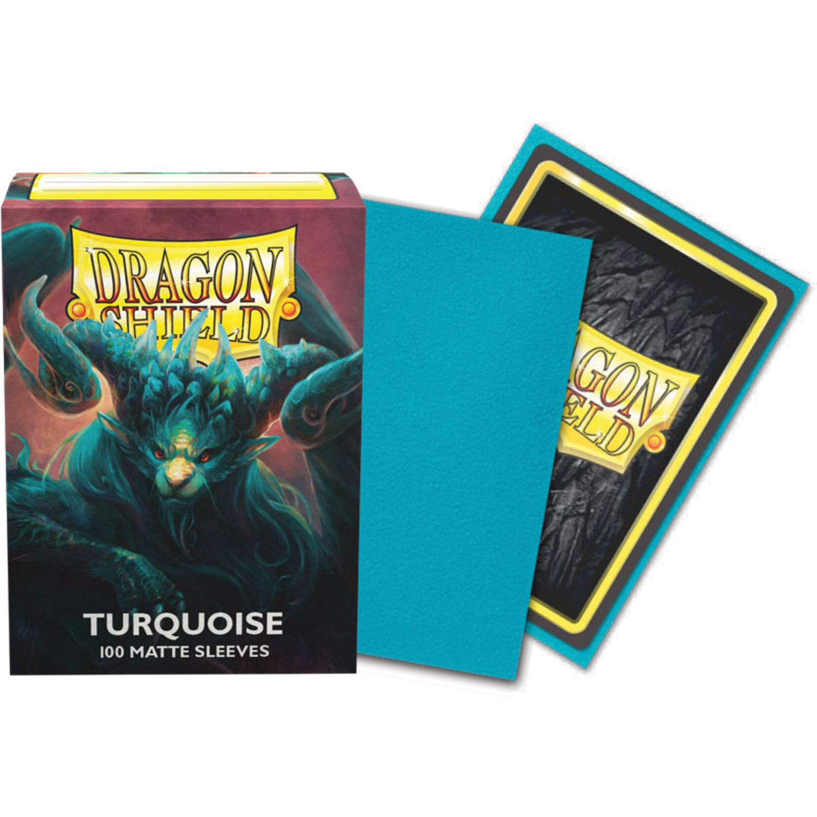 Arcane Tinmen Dragon Shield Sleeves Matte Turquoise 100Ct