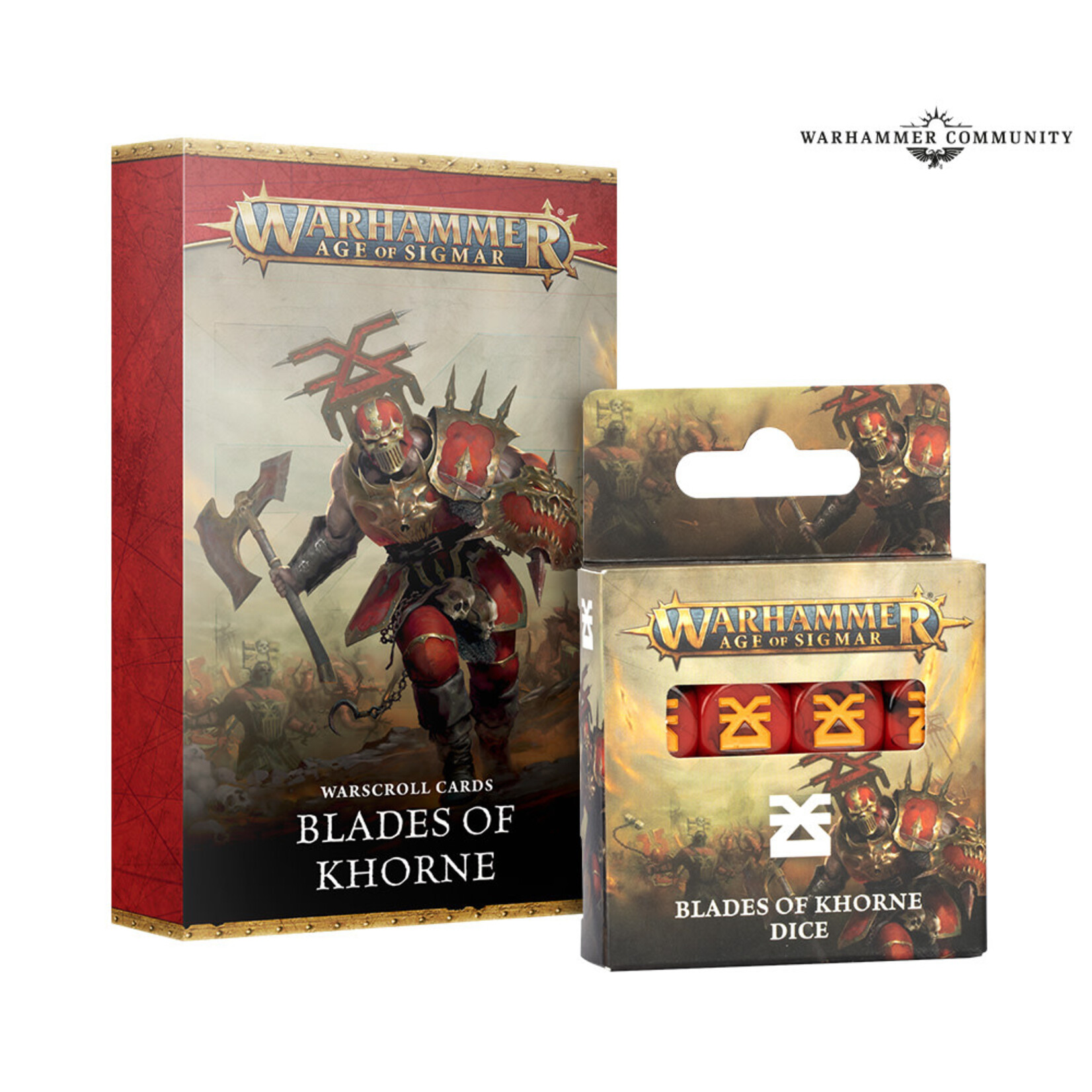 Games Workshop Age Of Sigmar: Blades Of Khorne Dice