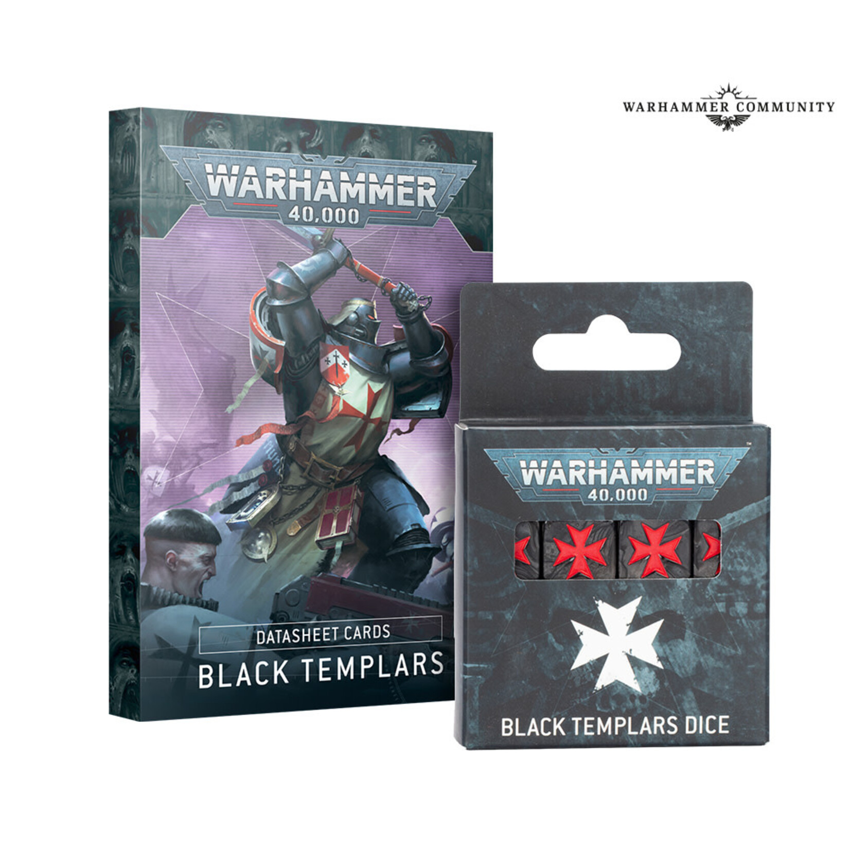 Games Workshop Warhammer 40000: Black Templars Dice