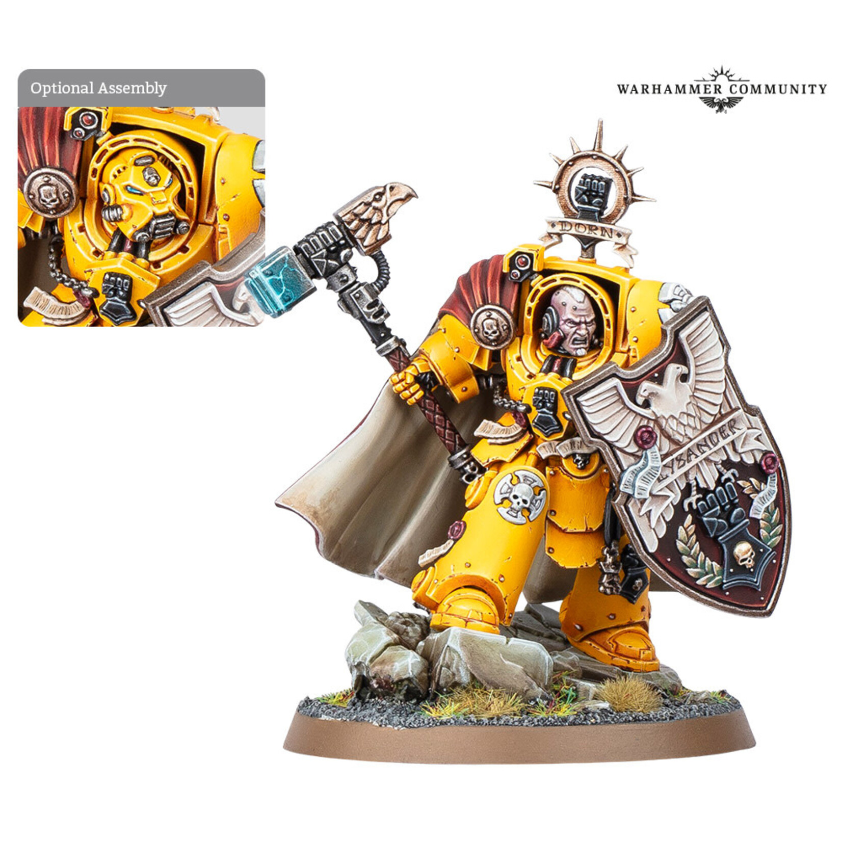 Games Workshop Imperial Fists: Darnath Lysander