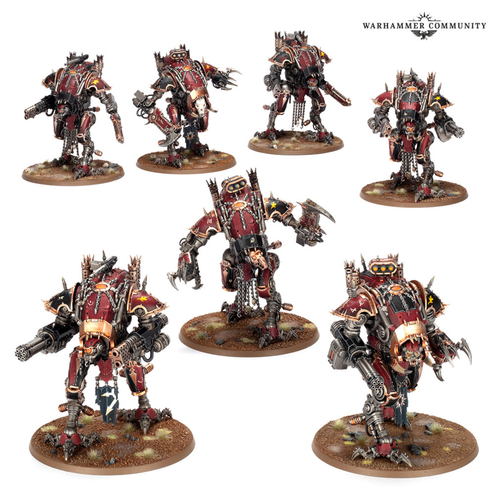 Games Workshop Chaos Knights: Houndpack Lance