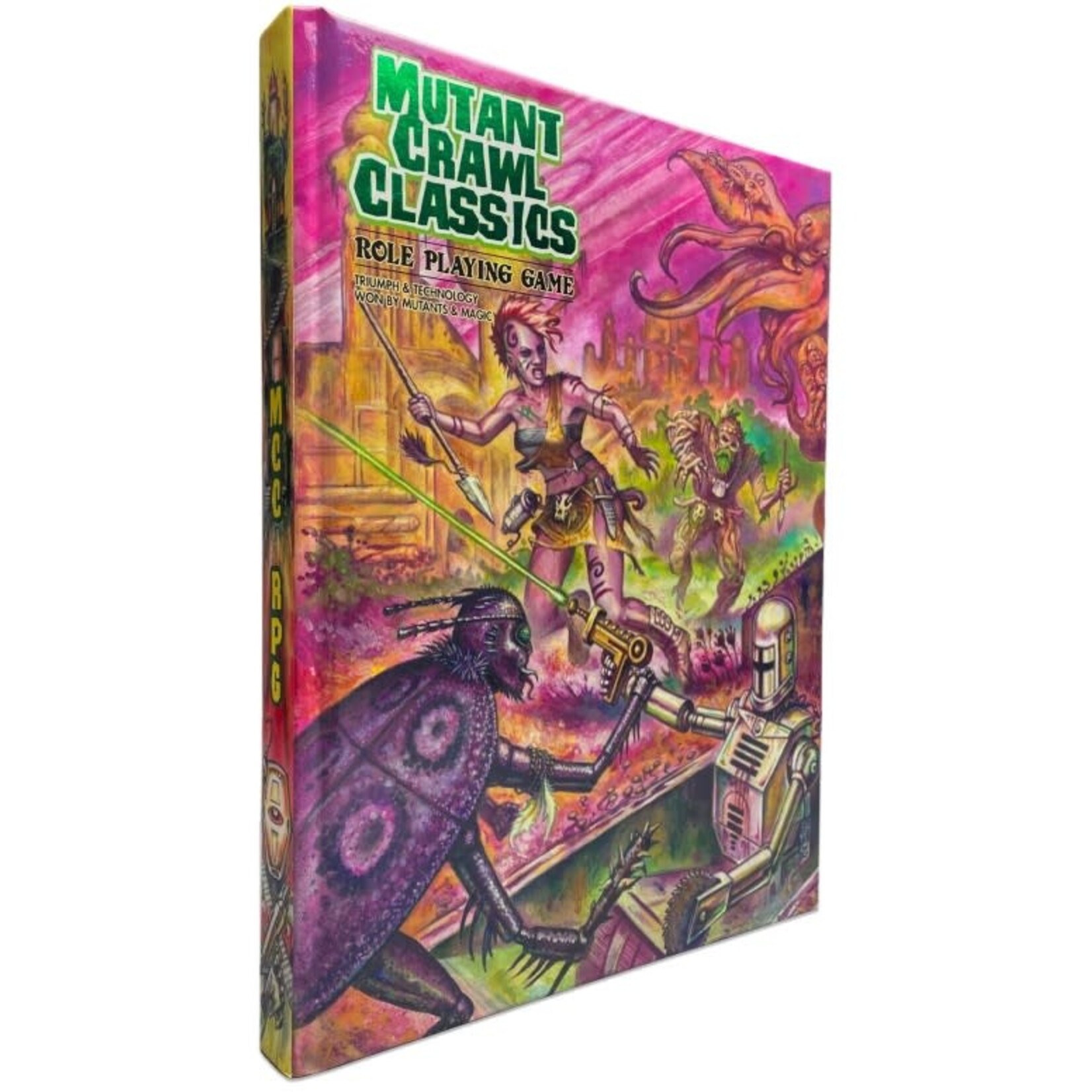 Goodman Games Mutant Crawl Classics RPG Core Book (Hard Cover)